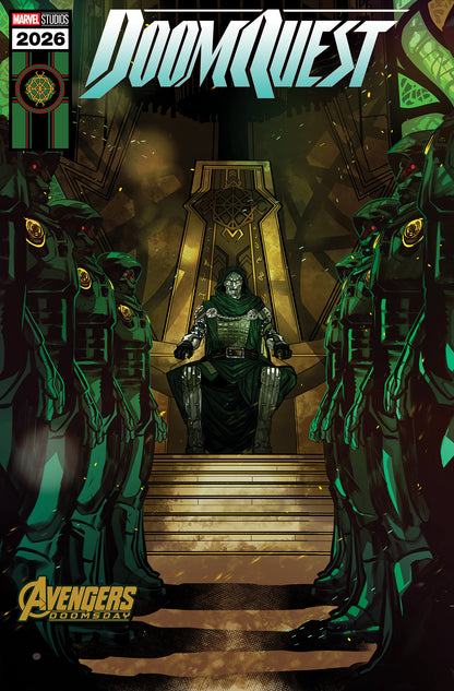 DOOMQUEST #6 COVER D GUILHERME BALBI MARVEL STUDIOS DOOMSDAY VAR (02 Dec Release)