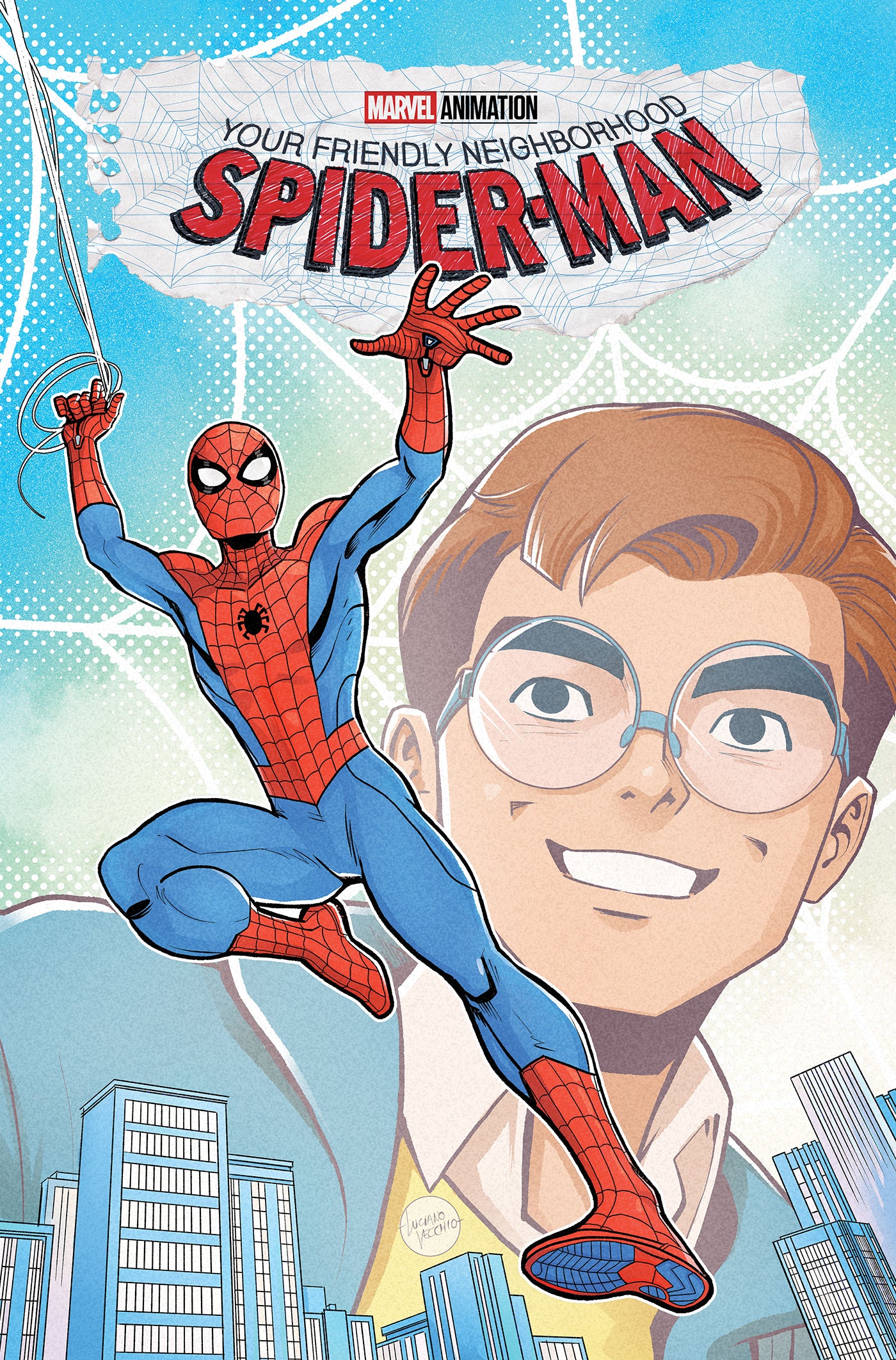 YOUR FRIENDLY NEIGHBORHOOD SPIDER-MAN #1 COVER B LUCIANO VECCHIO VAR (09 Dec Release)