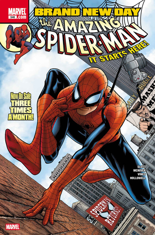 AMAZING SPIDER-MAN #546 FACSIMILE EDITION (10 Jun Release)