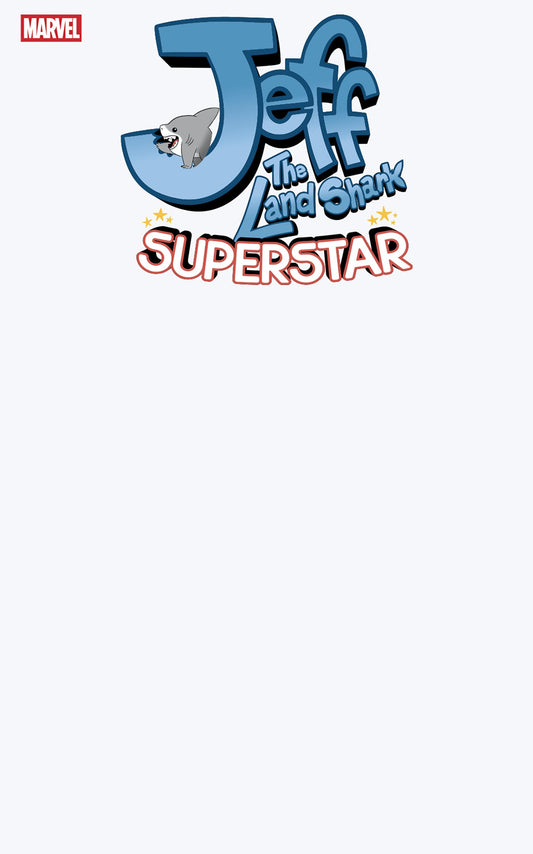 JEFF THE LAND SHARK: SUPERSTAR #1 BLANK COVER VAR (Backorder, Allow 4-5 Weeks)