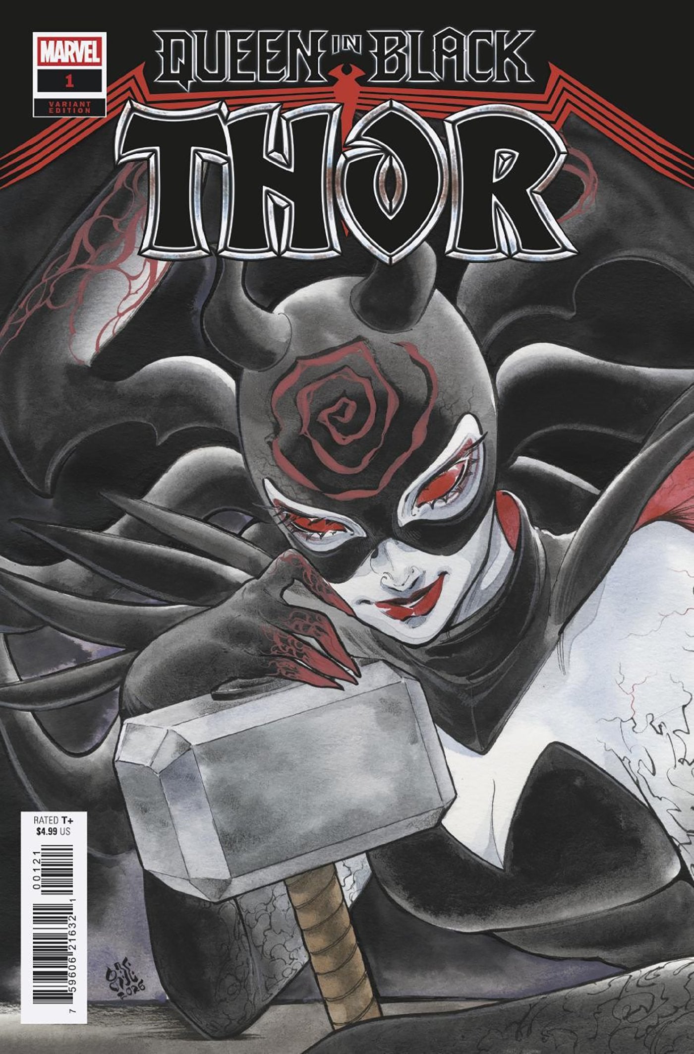 QUEEN IN BLACK: THOR #1 PEACH MOMOKO VAR [QIB] | MARVEL | Comicbookeroo
