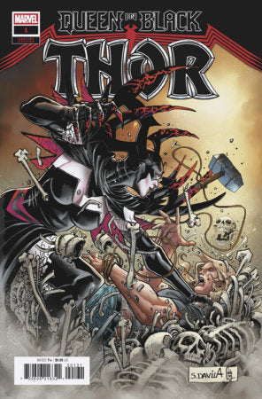 QUEEN IN BLACK: THOR #1 SERGIO DAVILA VAR [QIB] | MARVEL | Comicbookeroo