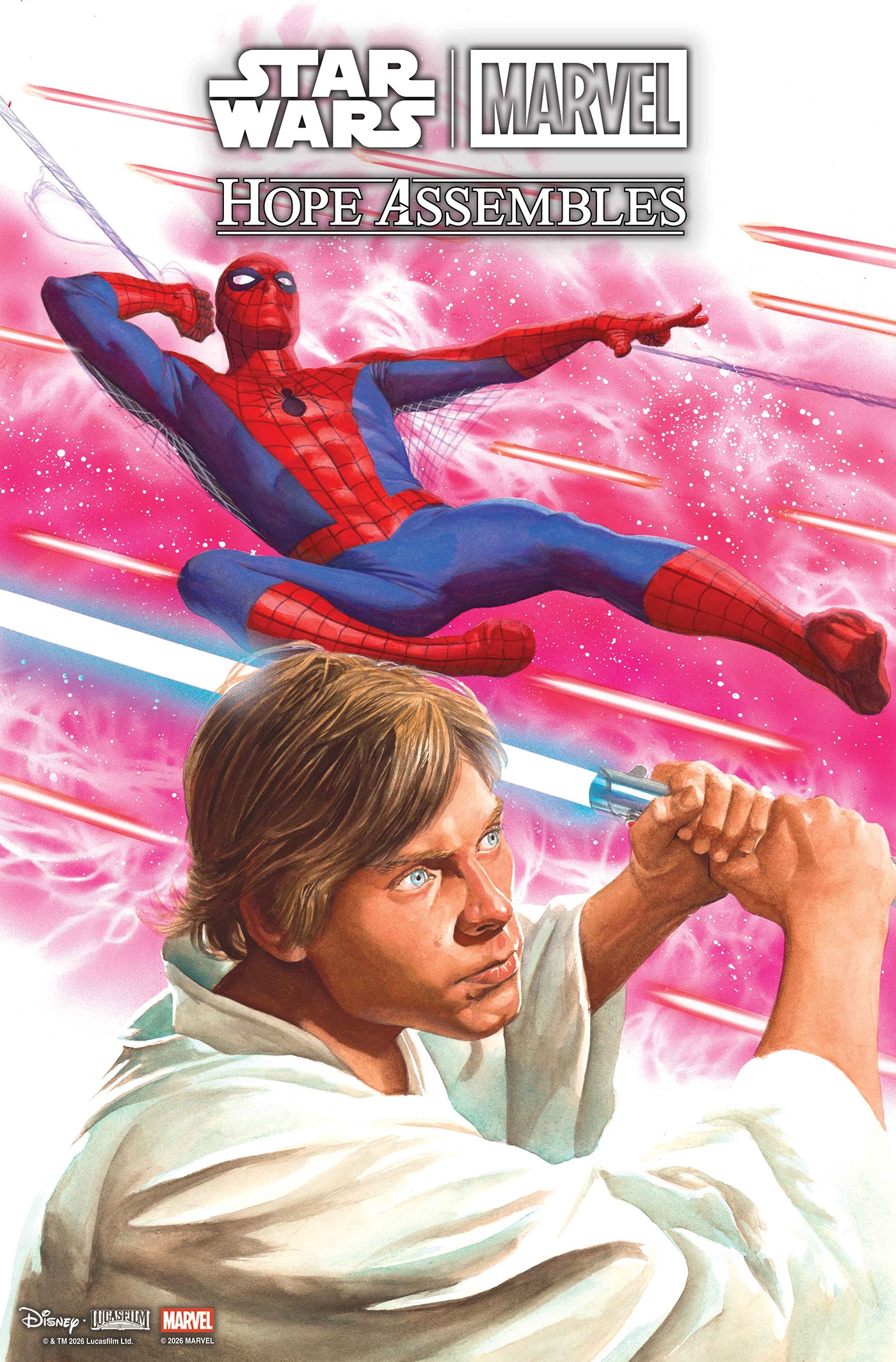 STAR WARS/MARVEL: HOPE ASSEMBLES #1 COVER B ALEX ROSS ALLIANCE VAR | MARVEL | Comicbookeroo