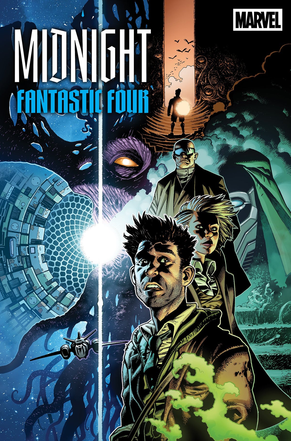 MIDNIGHT FANTASTIC FOUR #1 UNCLOAKED 2ND PTG