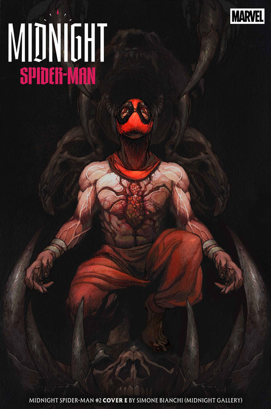 MIDNIGHT SPIDER-MAN #2 INCV 1:25 COVER E SIMONE BIANCHI MIDNIGHT GALLERY VAR | MARVEL | Comicbookeroo
