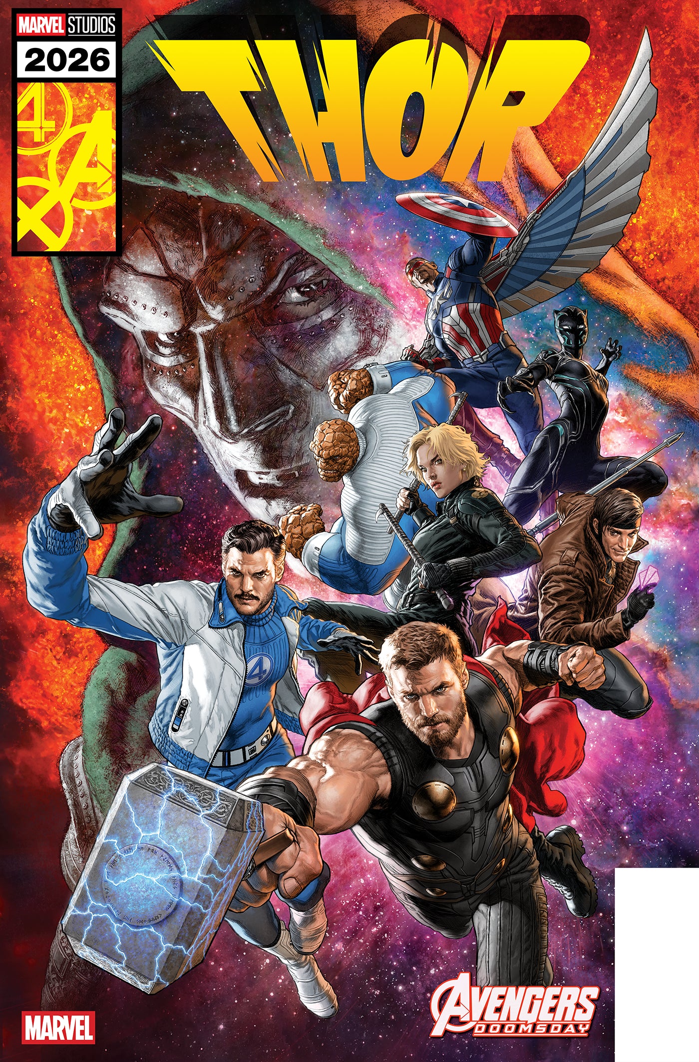 THOR #803 MAURO CASCIOLI MARVEL STUDIOS DOOMSDAY VAR | MARVEL | Comicbookeroo