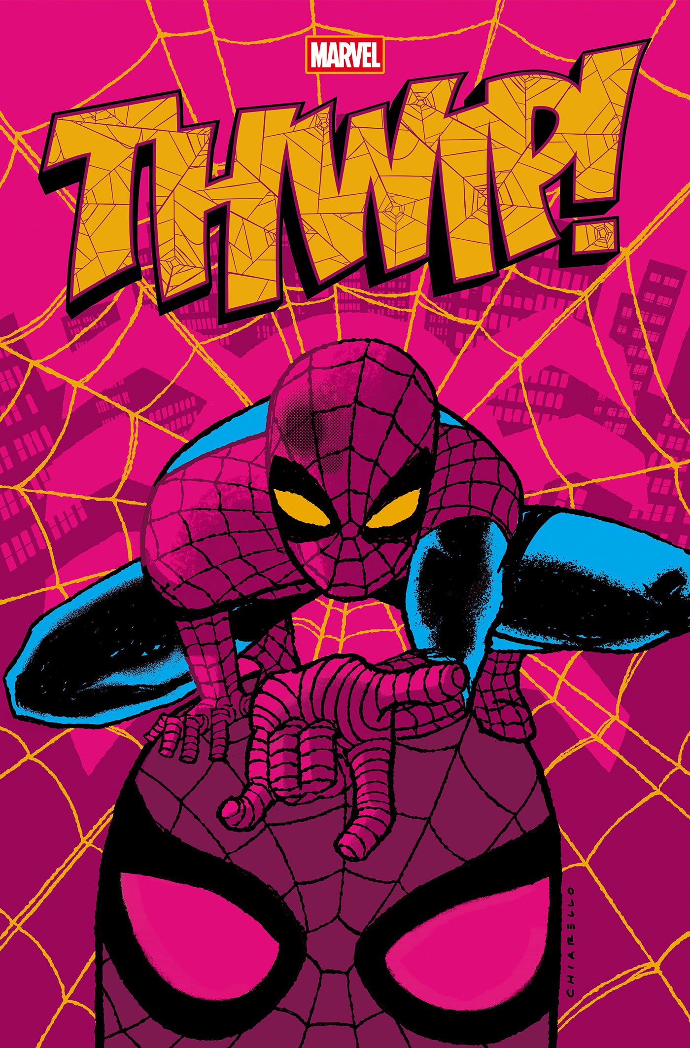 MARVEL SFX: THWIP #1 COVER B MARK CHIARELLO VAR | MARVEL | Comicbookeroo