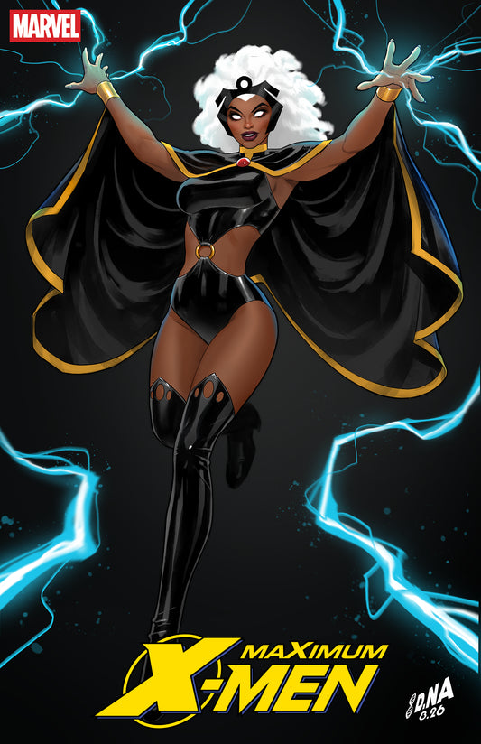 MAXIMUM X-MEN #1 COVER F DAVID NAKAYAMA COLOR BLOCK BLACK VAR | MARVEL | Comicbookeroo