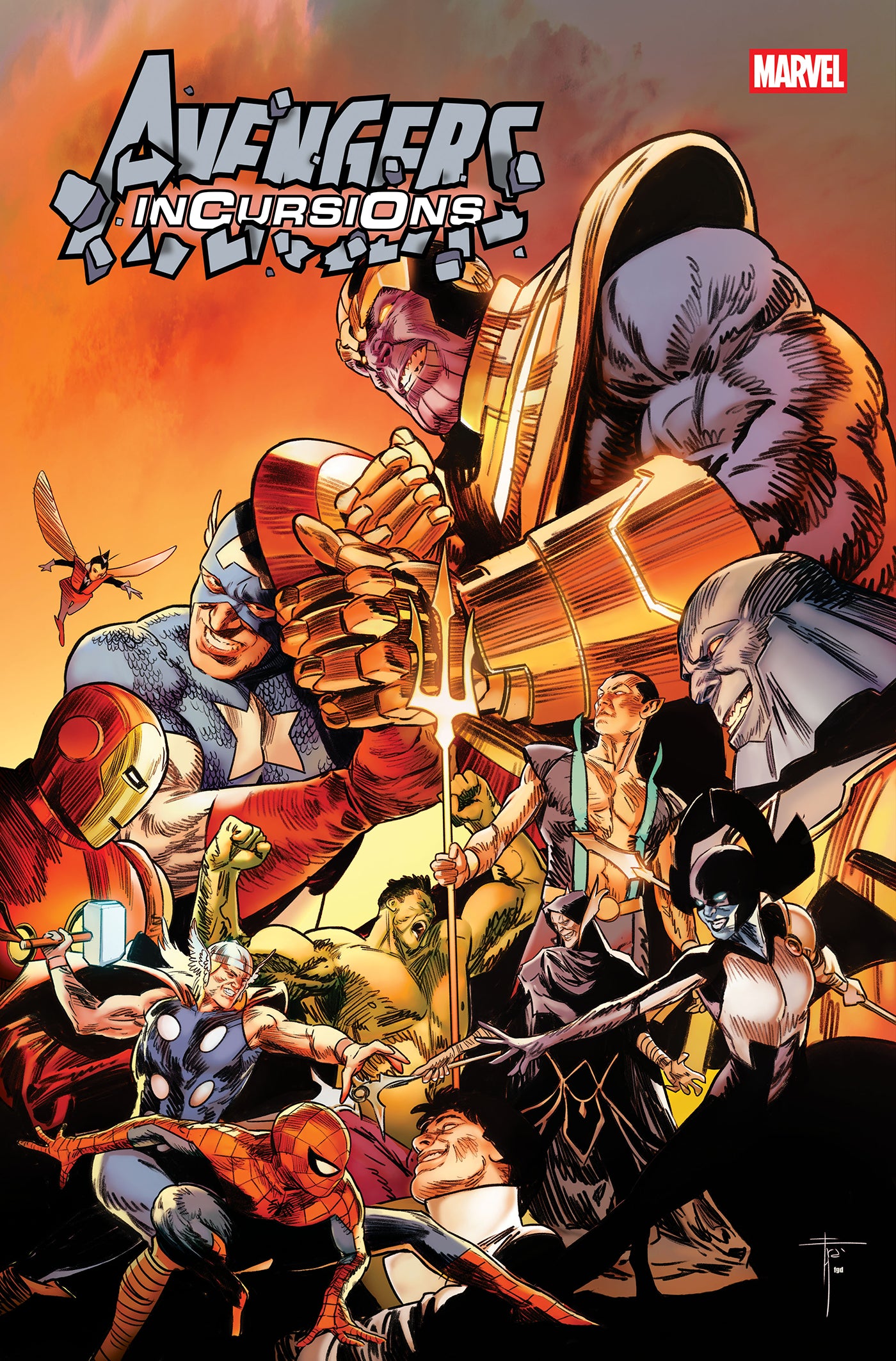 AVENGERS: INCURSIONS #1 COVER B BY FRANCESCO MOBILI | MARVEL | Comicbookeroo
