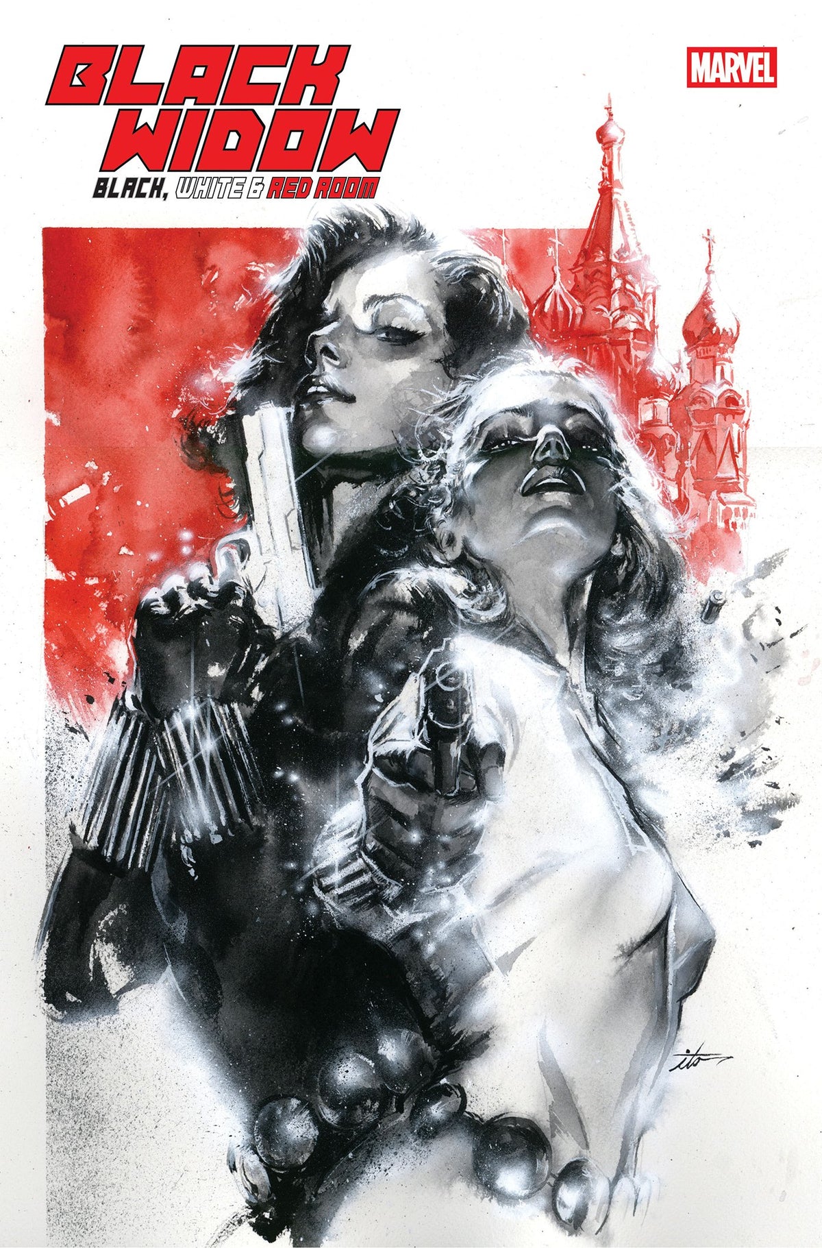 BLACK WIDOW: BLACK, WHITE & RED ROOM #1 COVER A