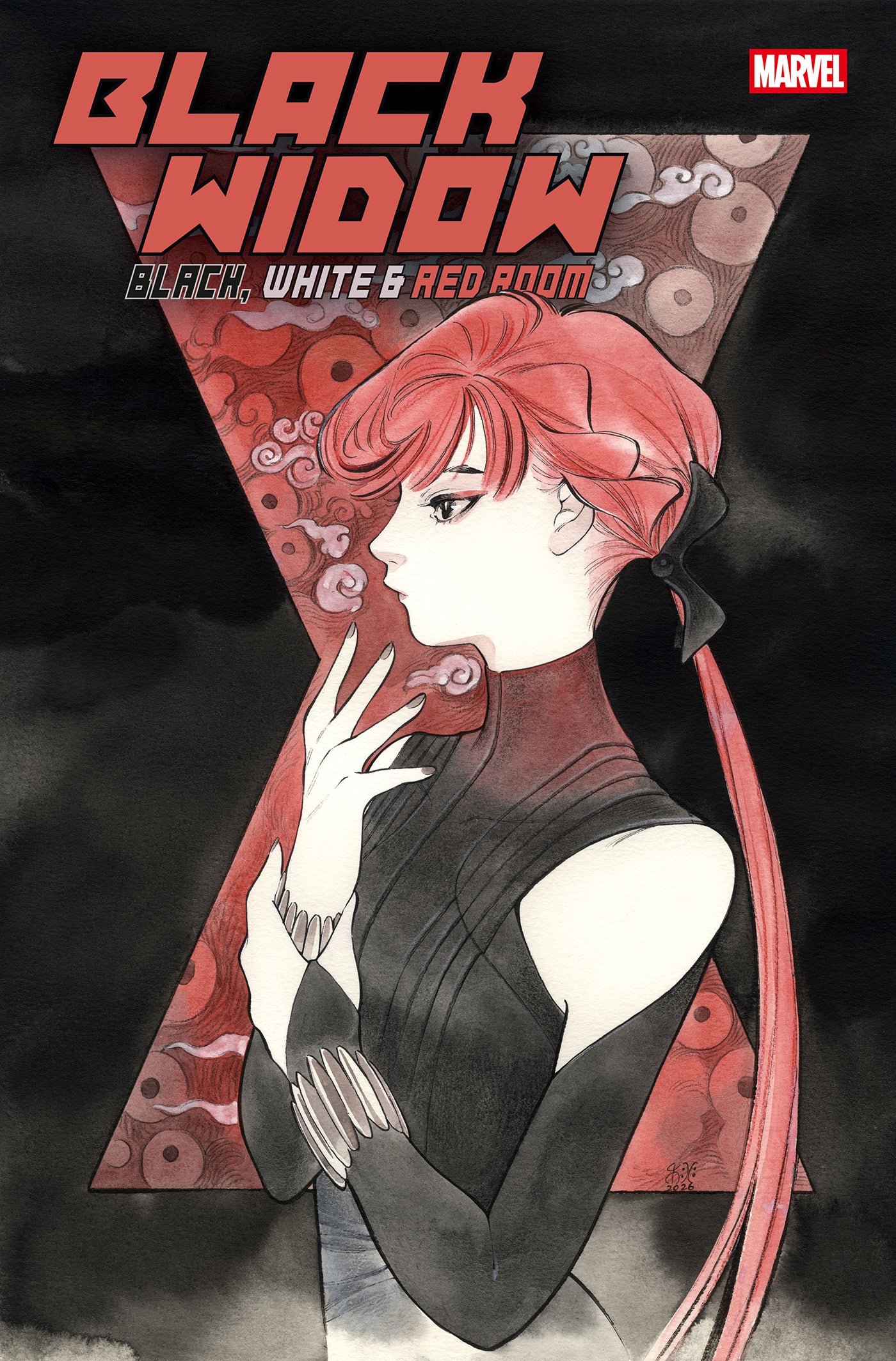 BLACK WIDOW: BLACK, WHITE & RED ROOM #2 COVER B PEACH MOMOKO RED ROOM VAR | MARVEL | Comicbookeroo