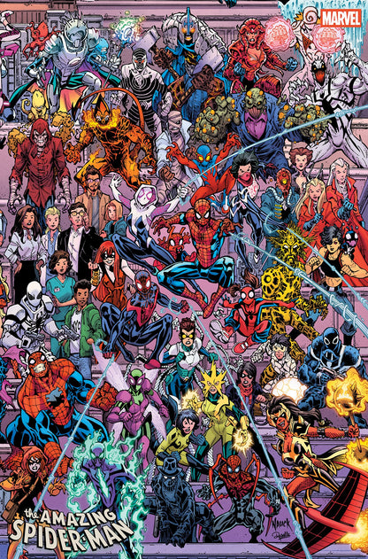 AMAZING SPIDER-MAN #1003 TODD NAUCK 4-PART CONNECTING LEGACY VAR (11 Nov Release)