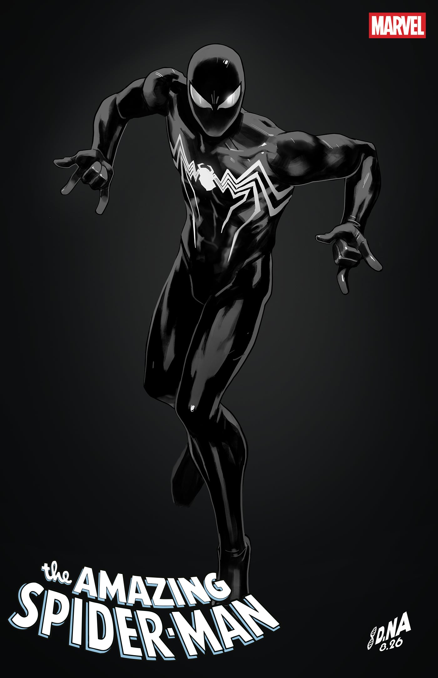 AMAZING SPIDER-MAN #1005 DAVID NAKAYAMA COLOR BLOCK BLACK VAR (09 Dec Release)