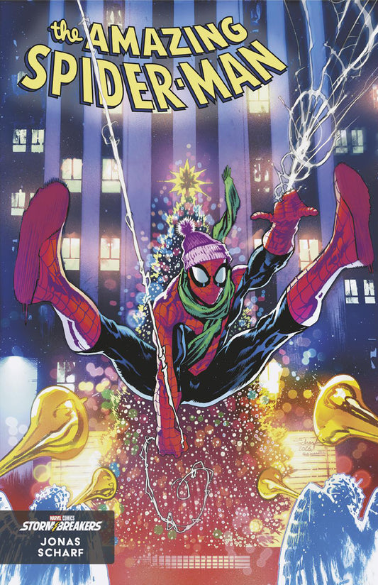 AMAZING SPIDER-MAN #1005 JONAS SCHARF WINTER BREAK VAR | MARVEL | Comicbookeroo