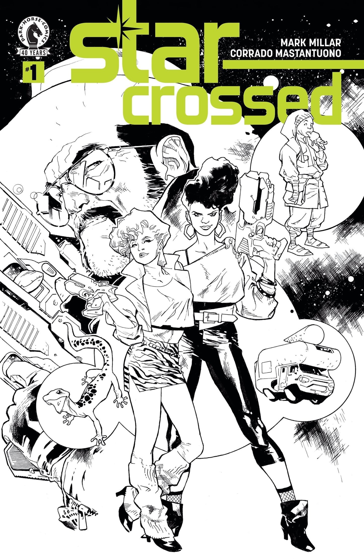 STAR-CROSSED #1 (CVR D) (B&W) (STUART IMMONEN) (Backorder, Allow 4-5 Weeks)