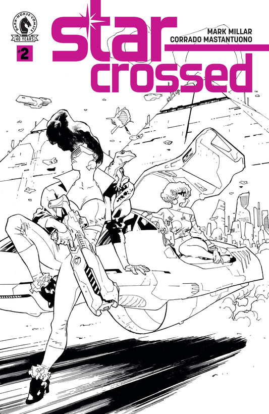 STAR-CROSSED #2 (CVR B) (B&W) (STUART IMMONEN) (19 Aug Release)