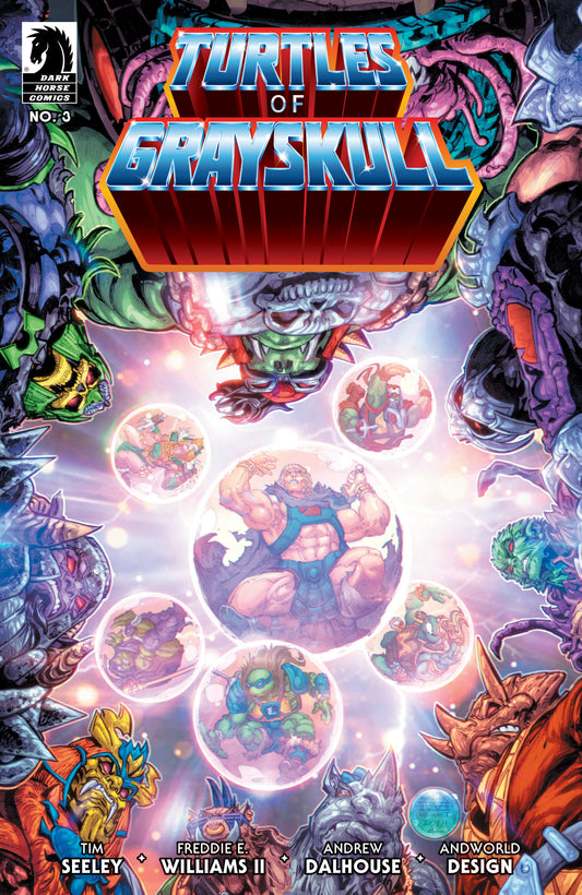 MASTERS OF UNIVERSE TMNT TURTLES OF GRAYSKULL #3 CVR A WILLI (04 Dec Release)