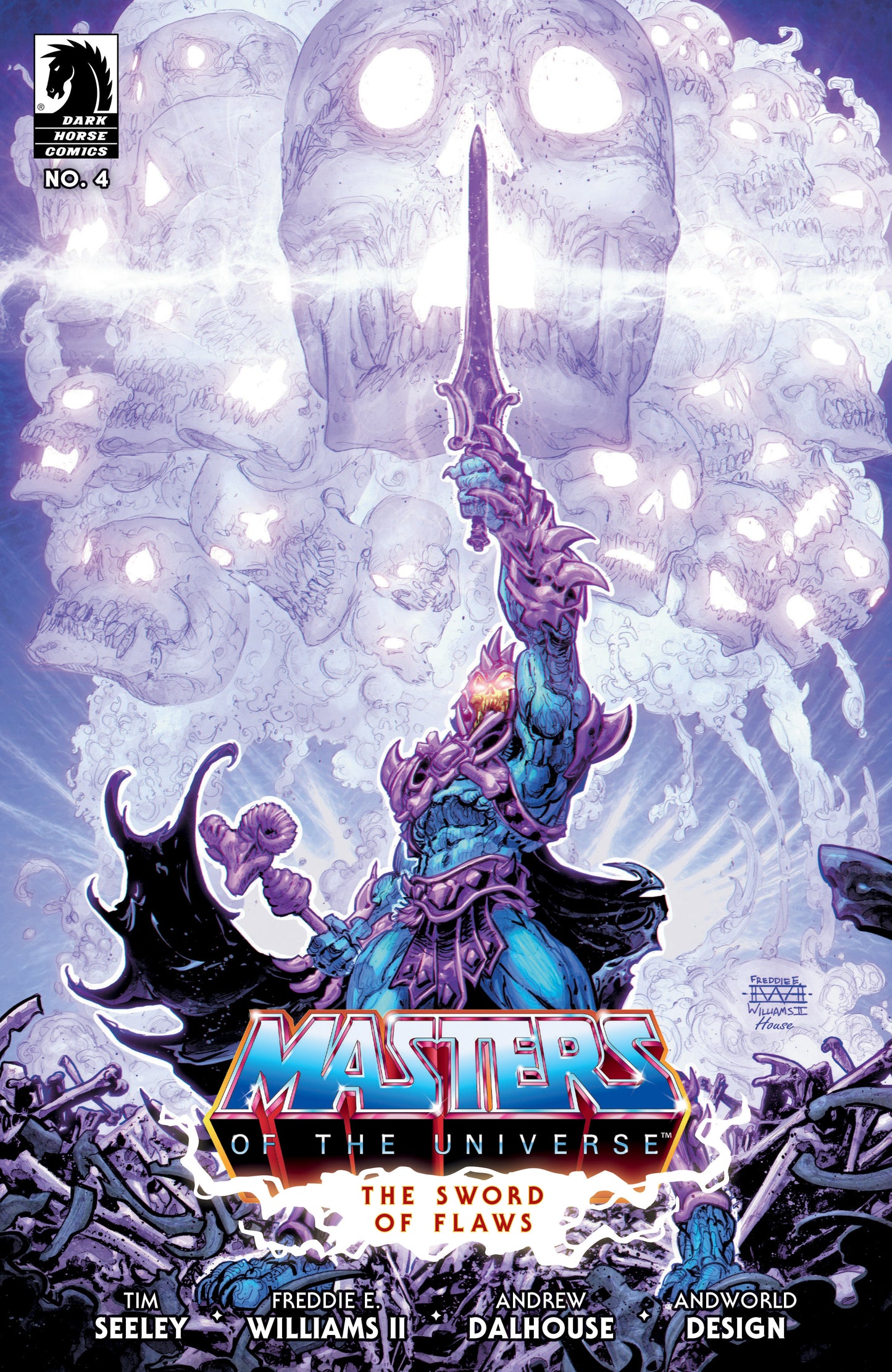 HE-MAN AND THE MASTERS OF THE UNIVERSE #4: THE SWORD OF FLAWS PART 4 (CVR A) (FREDDIE E. WILLIAMS II) (Backorder, Allow 4-5 Weeks)
