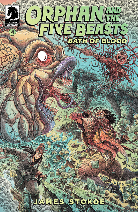 ORPHAN AND FIVE BEASTS BATH OF BLOOD #4 (CVR A) (JAMES STOKOE) (07 Jan Release)