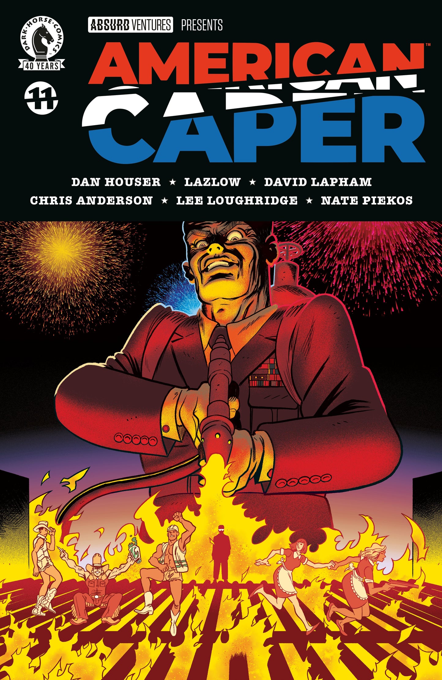 AMERICAN CAPER #11 (CVR A) (TYLER BOSS) (30 Sep Release)