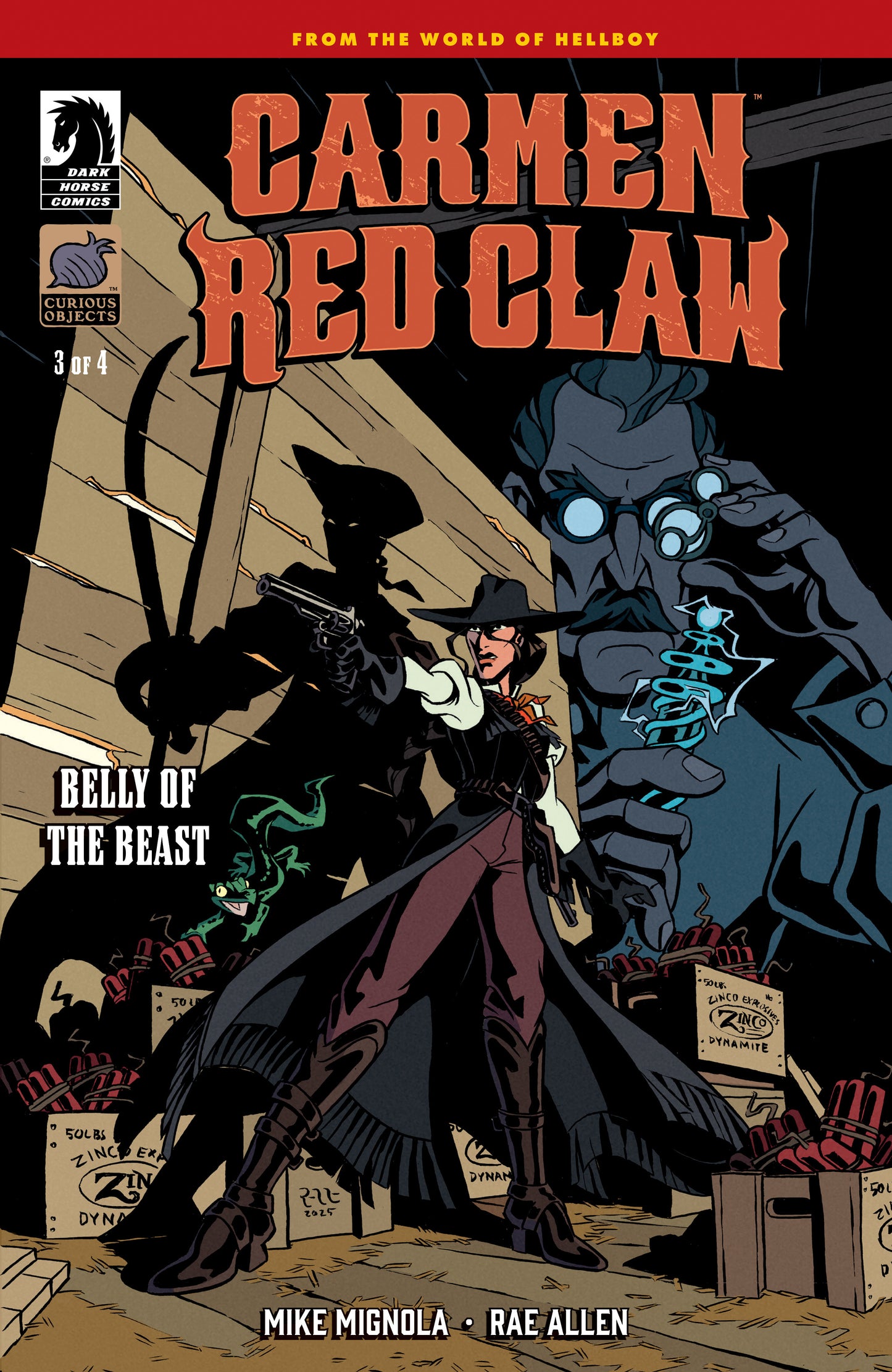 CARMEN RED CLAW: BELLY OF THE BEAST #3 (CVR A) (RAE ALLEN) (Backorder, Allow 4-5 Weeks)