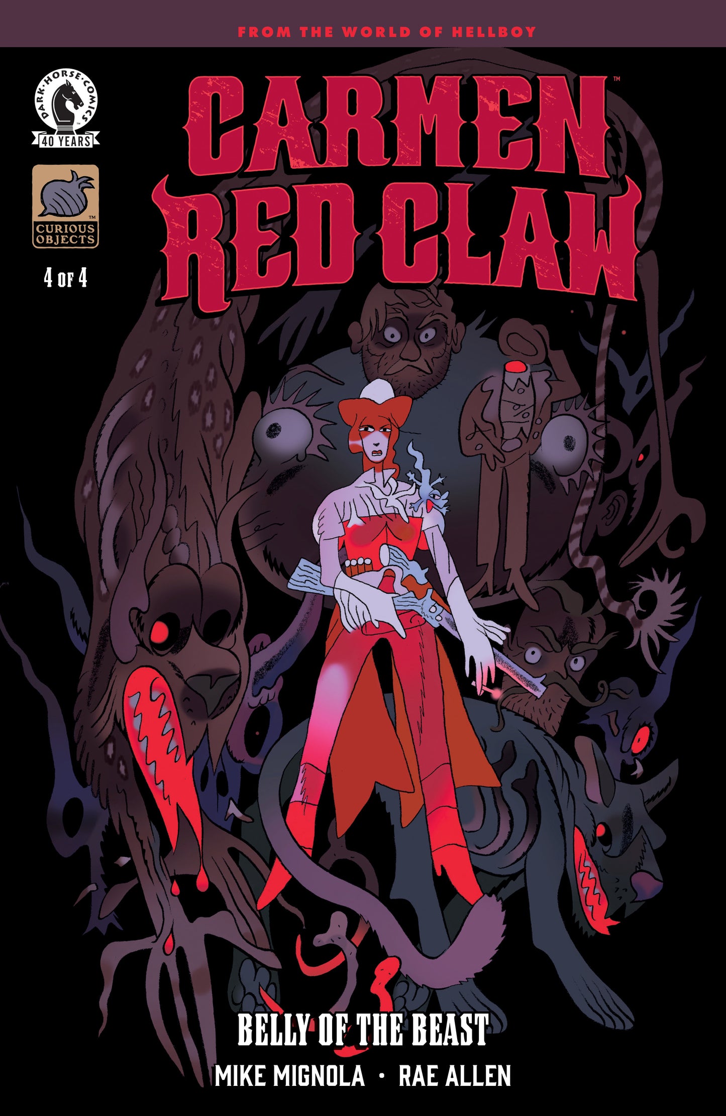 CARMEN RED CLAW: BELLY OF THE BEAST #4 (CVR B) (BENJAMIN SCHIPPER) (Backorder, Allow 4-5 Weeks)