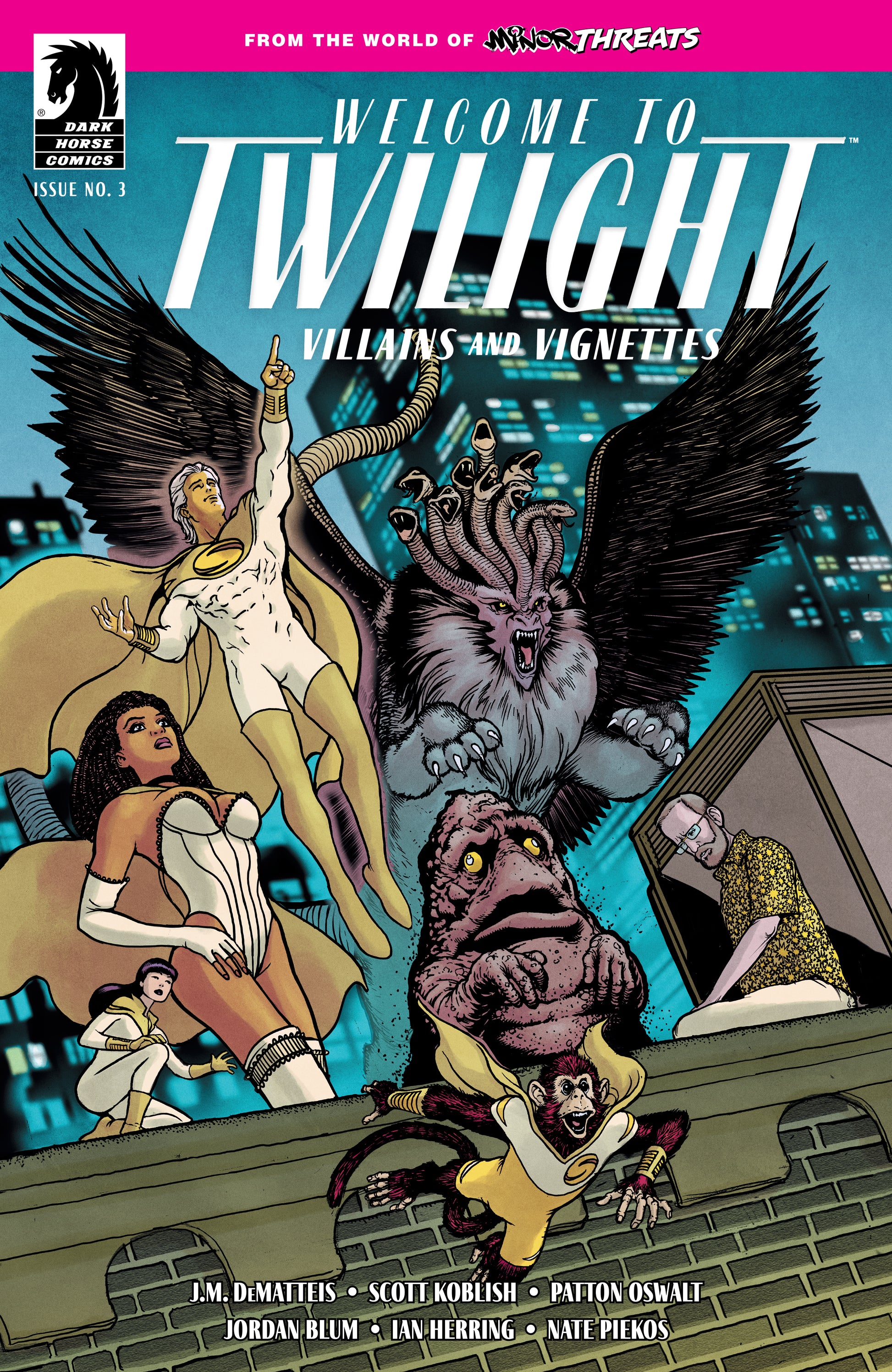 MINOR THREATS: WELCOME TO TWILIGHT: VILLAINS AND VIGNETTES #3 (CVR B) (KEVIN MAGUIRE) | DARK HORSE COMICS | Comicbookeroo