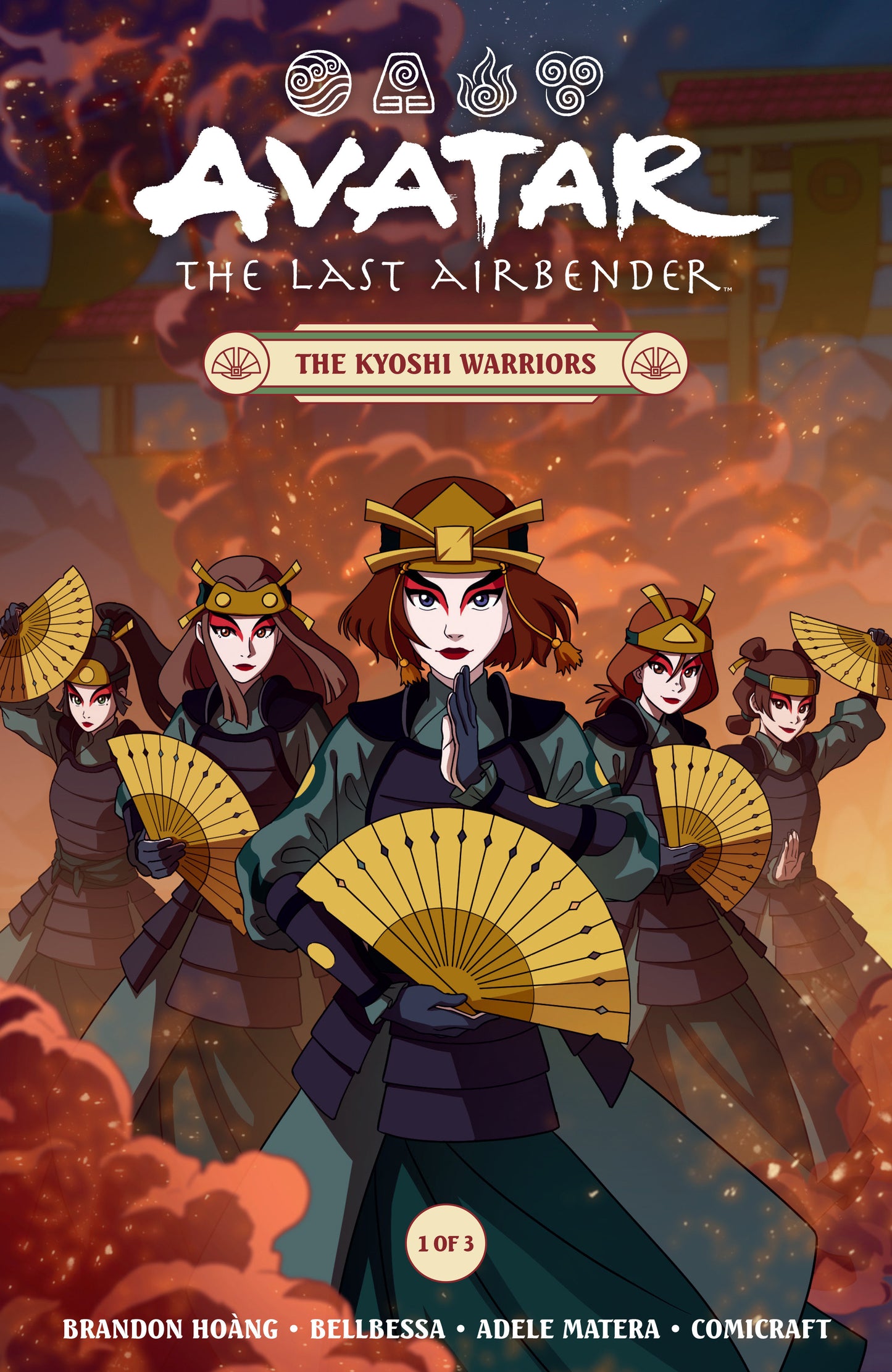AVATAR: THE LAST AIRBENDER--THE KYOSHI WARRIORS #1 (CVR A) (DANIELLE WEIRES) (Backorder, Allow 4-5 Weeks)