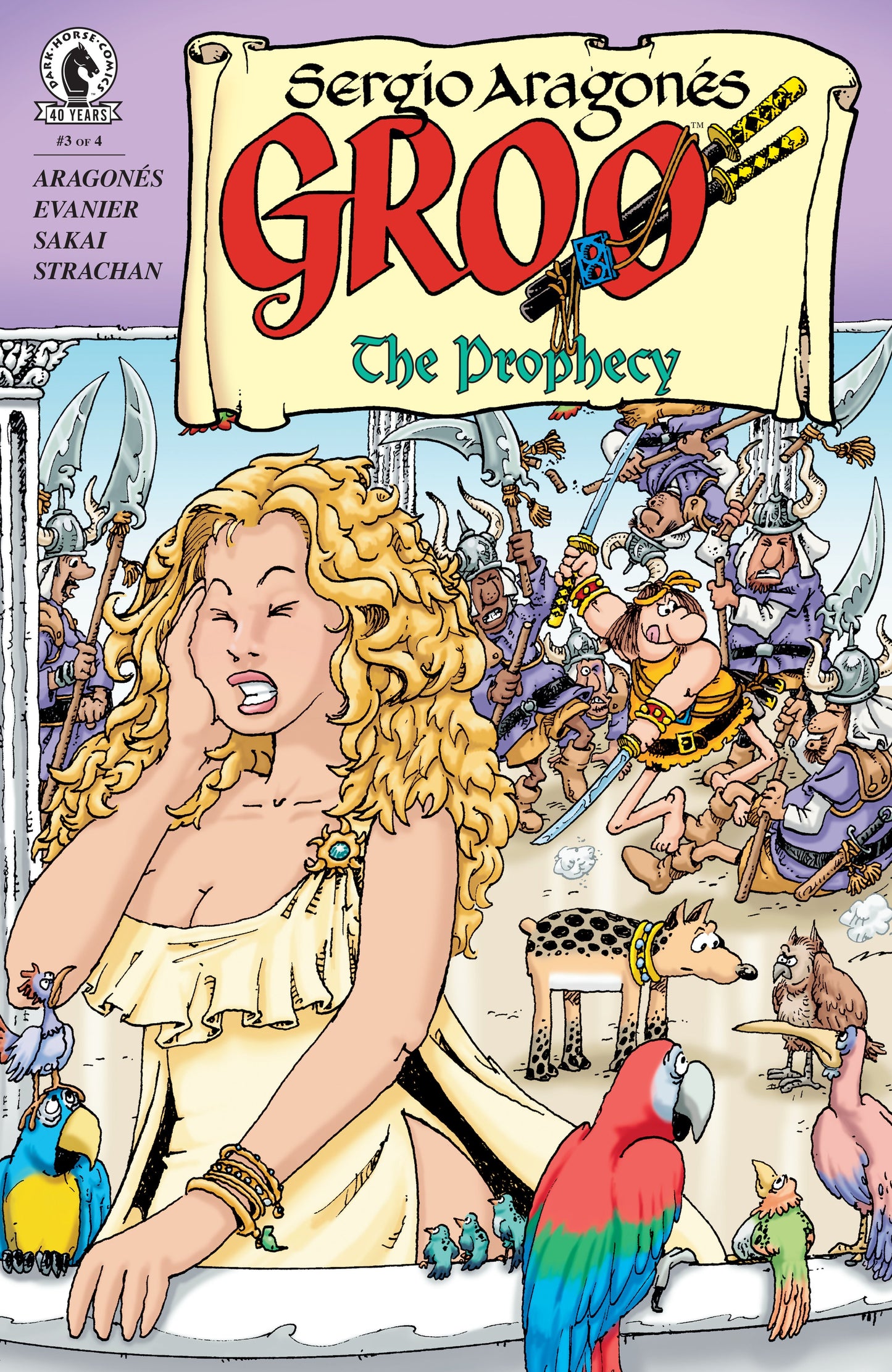 GROO: THE PROPHECY #3 (CVR A) (SERGIO ARAGONÉS) (05 Aug Release)