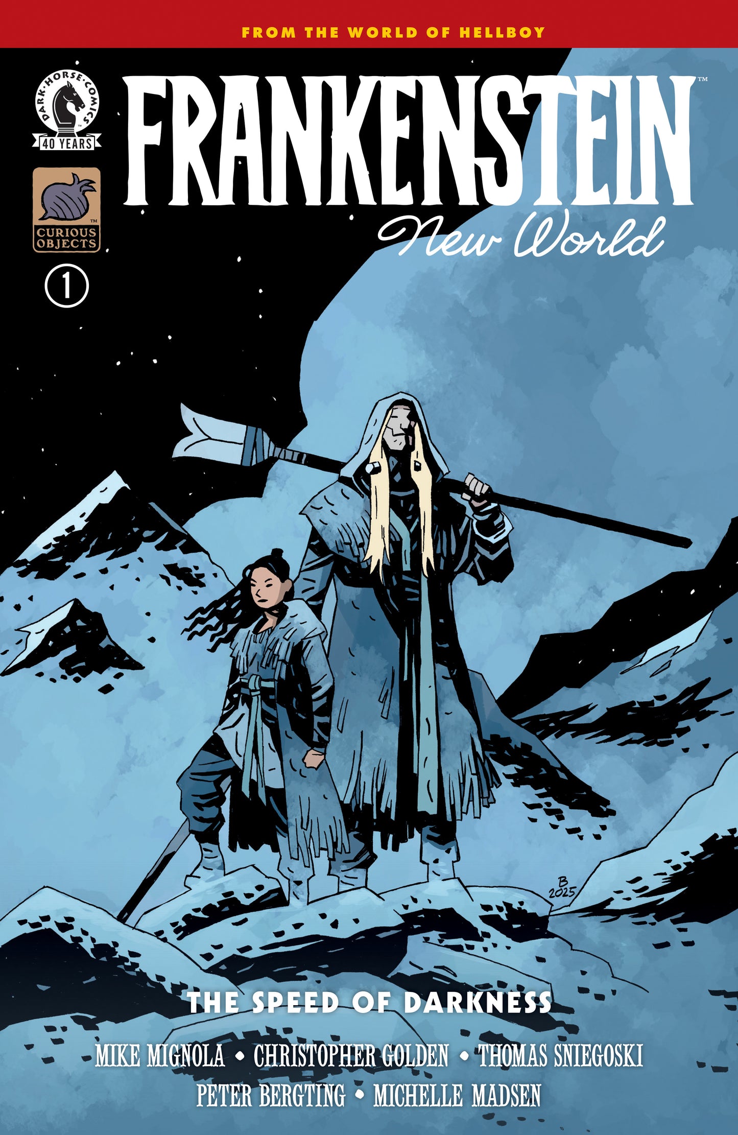 FRANKENSTEIN: NEW WORLD--THE SPEED OF DARKNESS #1 (CVR A) (PETER BERGTING) (Backorder, Allow 4-5 Weeks)