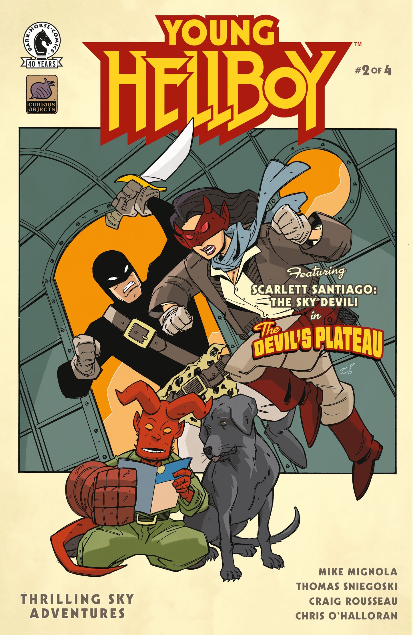 YOUNG HELLBOY: THRILLING SKY ADVENTURES #2 (CVR A) (Backorder, Allow 4-5 Weeks)