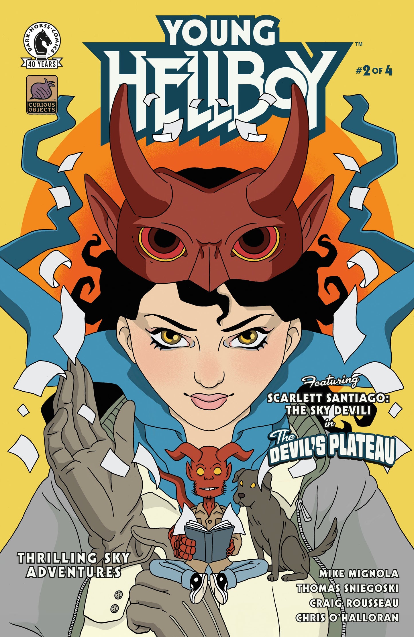 YOUNG HELLBOY: THRILLING SKY ADVENTURES #2 (CVR B) (ALICE DARROW) (Backorder, Allow 4-5 Weeks)
