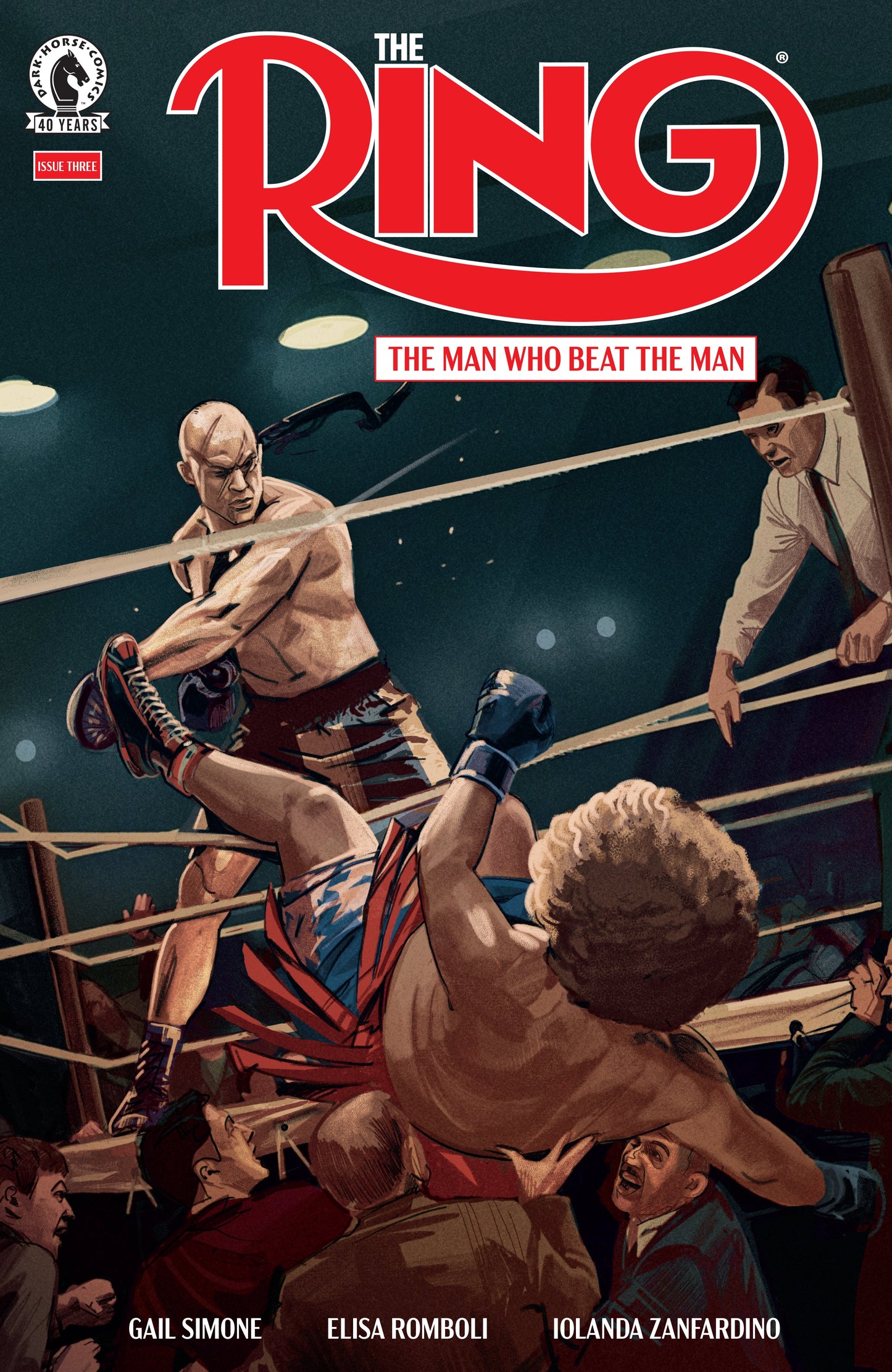 THE RING: THE MAN WHO BEAT THE MAN #3 (CVR A) (OLIVER BARRETT) | DARK HORSE COMICS | Comicbookeroo