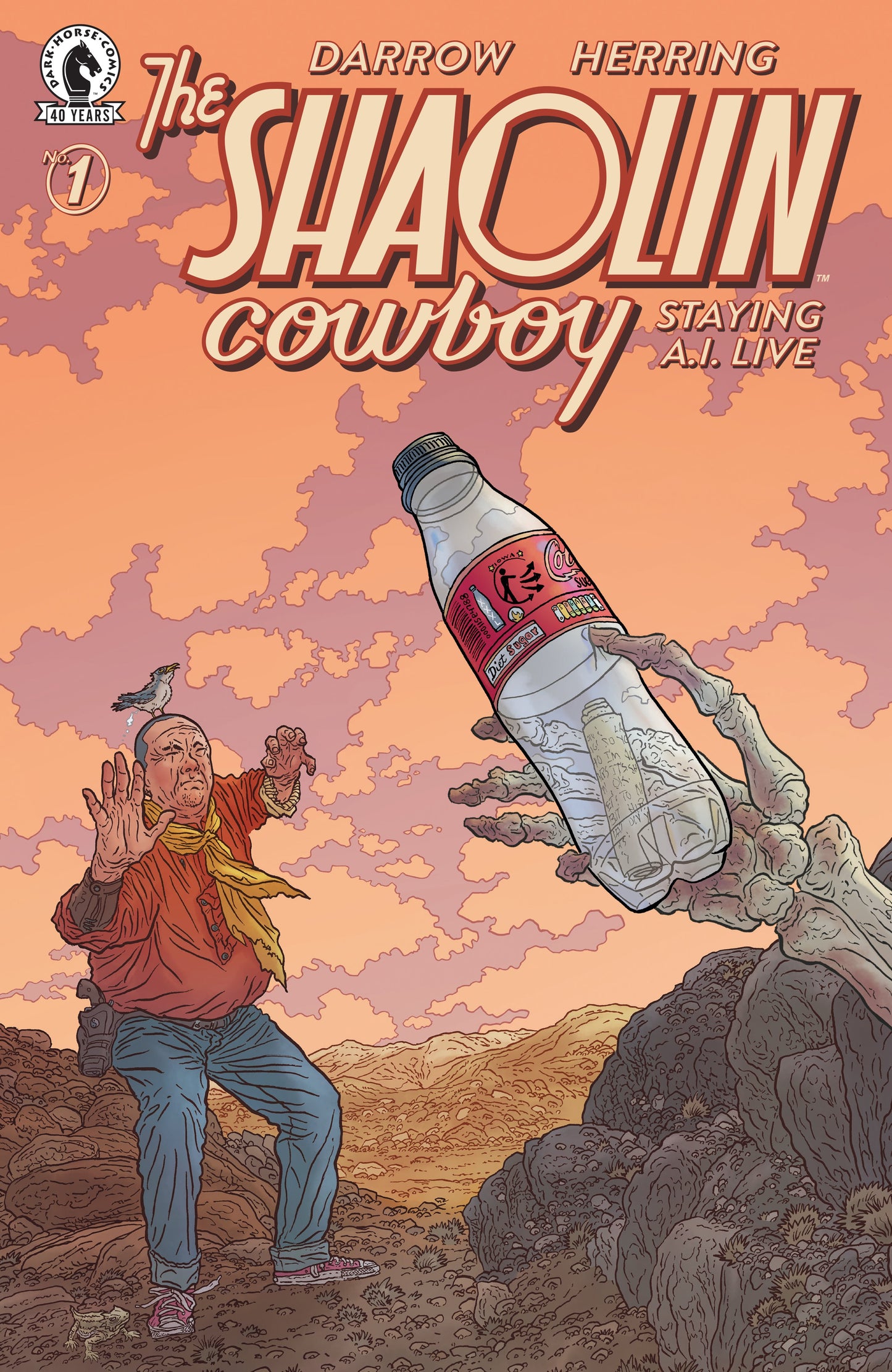SHAOLIN COWBOY: STAYING A.I.LIVE #1 (CVR A) (GEOF DARROW) (Backorder, Allow 4-5 Weeks)