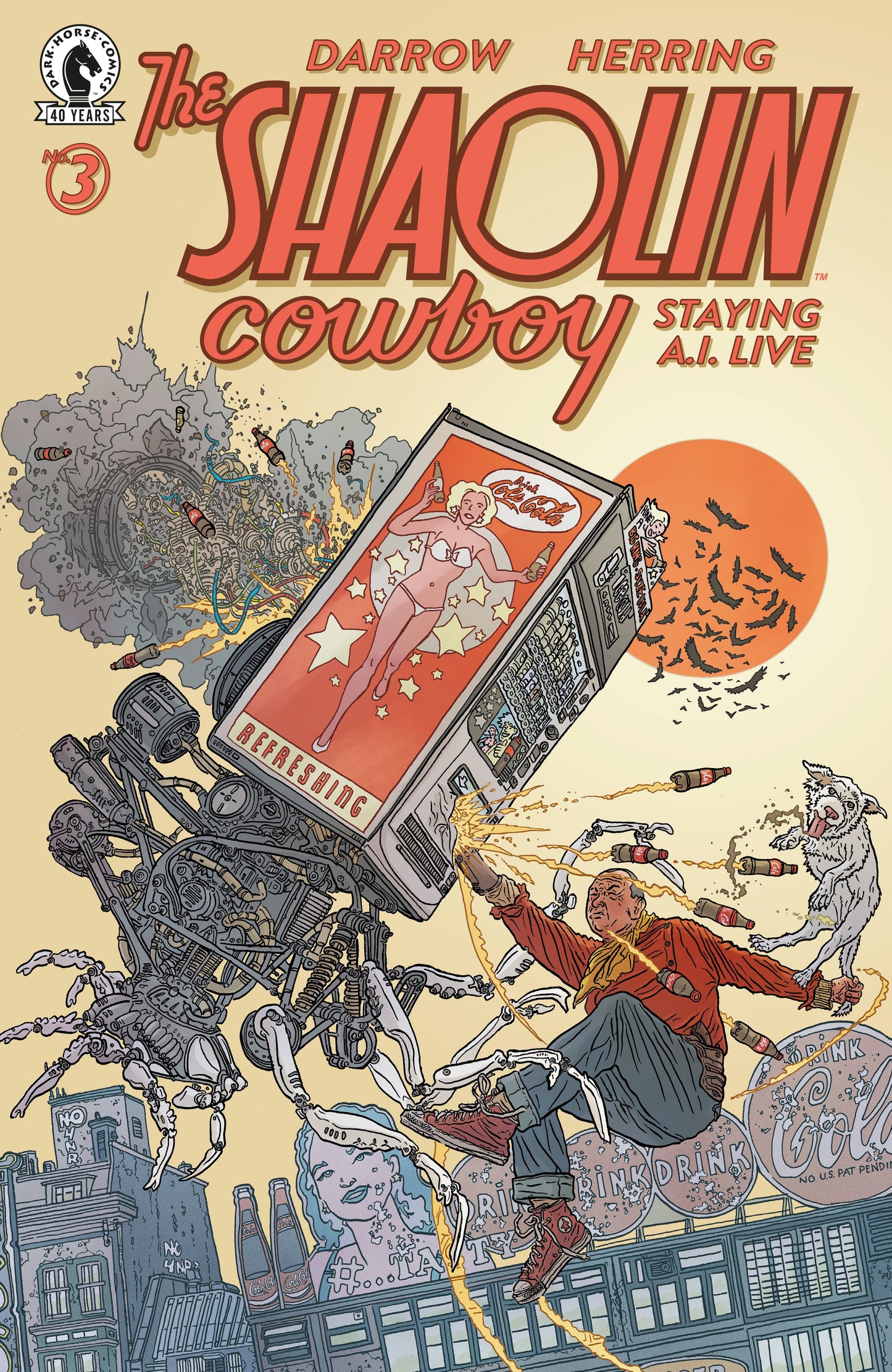 SHAOLIN COWBOY: STAYING A.I.LIVE #3 (CVR A) (GEOF DARROW) (16 Sep Release)