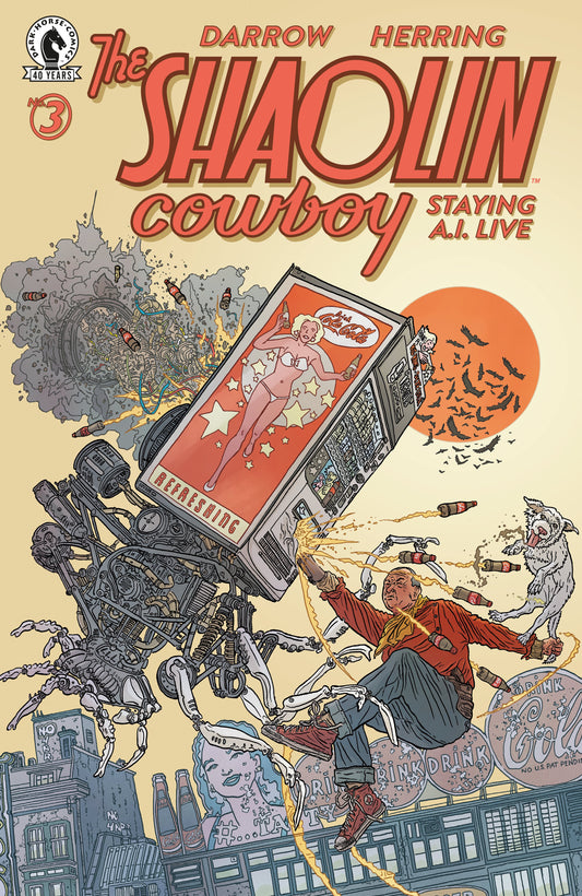 SHAOLIN COWBOY: STAYING A.I.LIVE #3 (CVR A) (GEOF DARROW) (16 Sep Release)