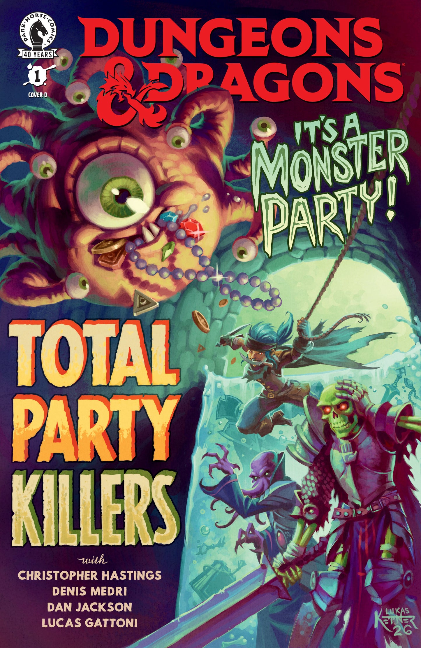 DUNGEONS & DRAGONS: TOTAL PARTY KILLERS #1 (CVR D) (LUKAS KETNER) (Backorder, Allow 4-5 Weeks)