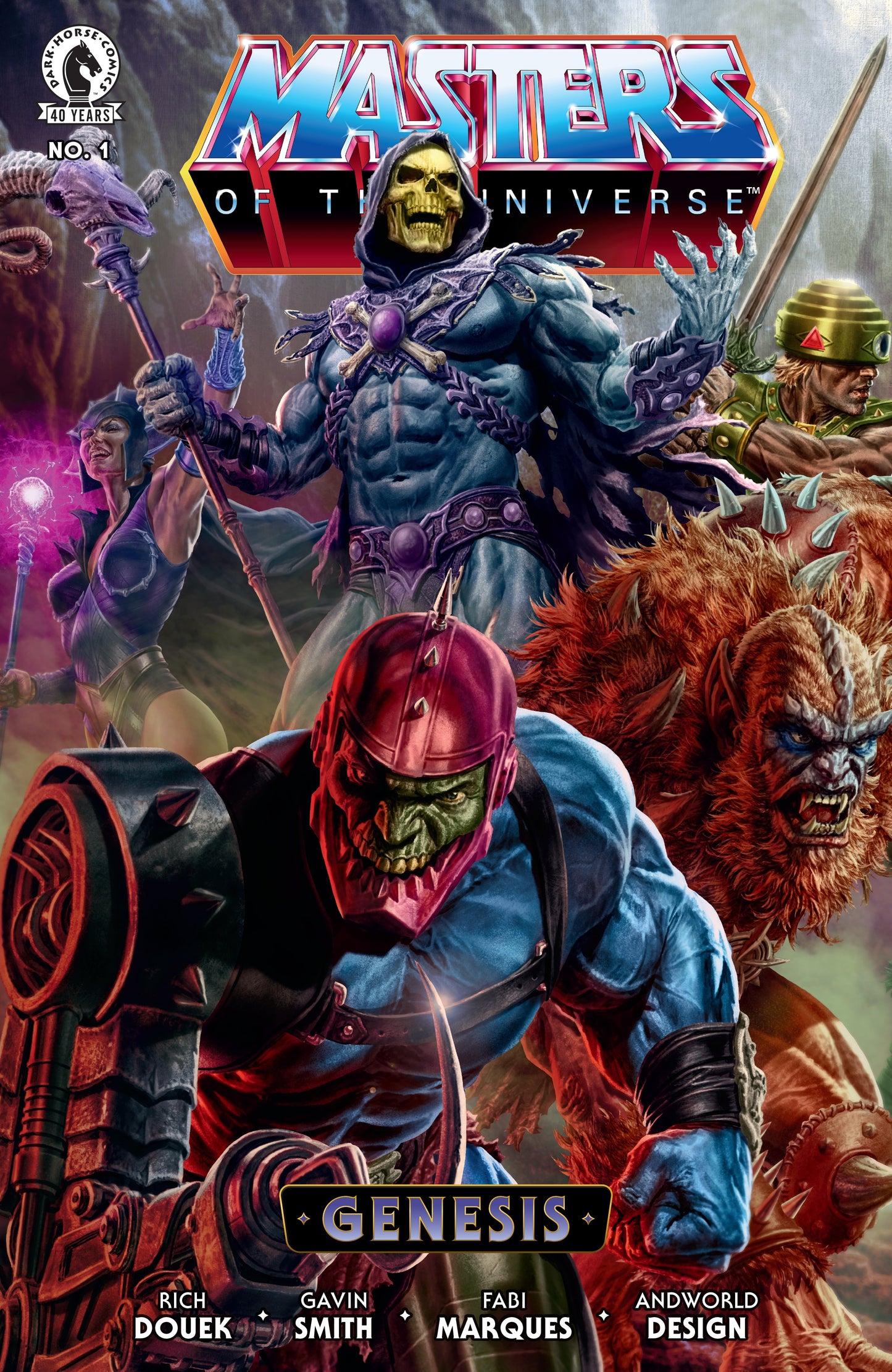 MASTERS OF THE UNIVERSE: GENESIS #1 (CVR B) (LEE BERMEJO) (Backorder, Allow 4-5 Weeks)