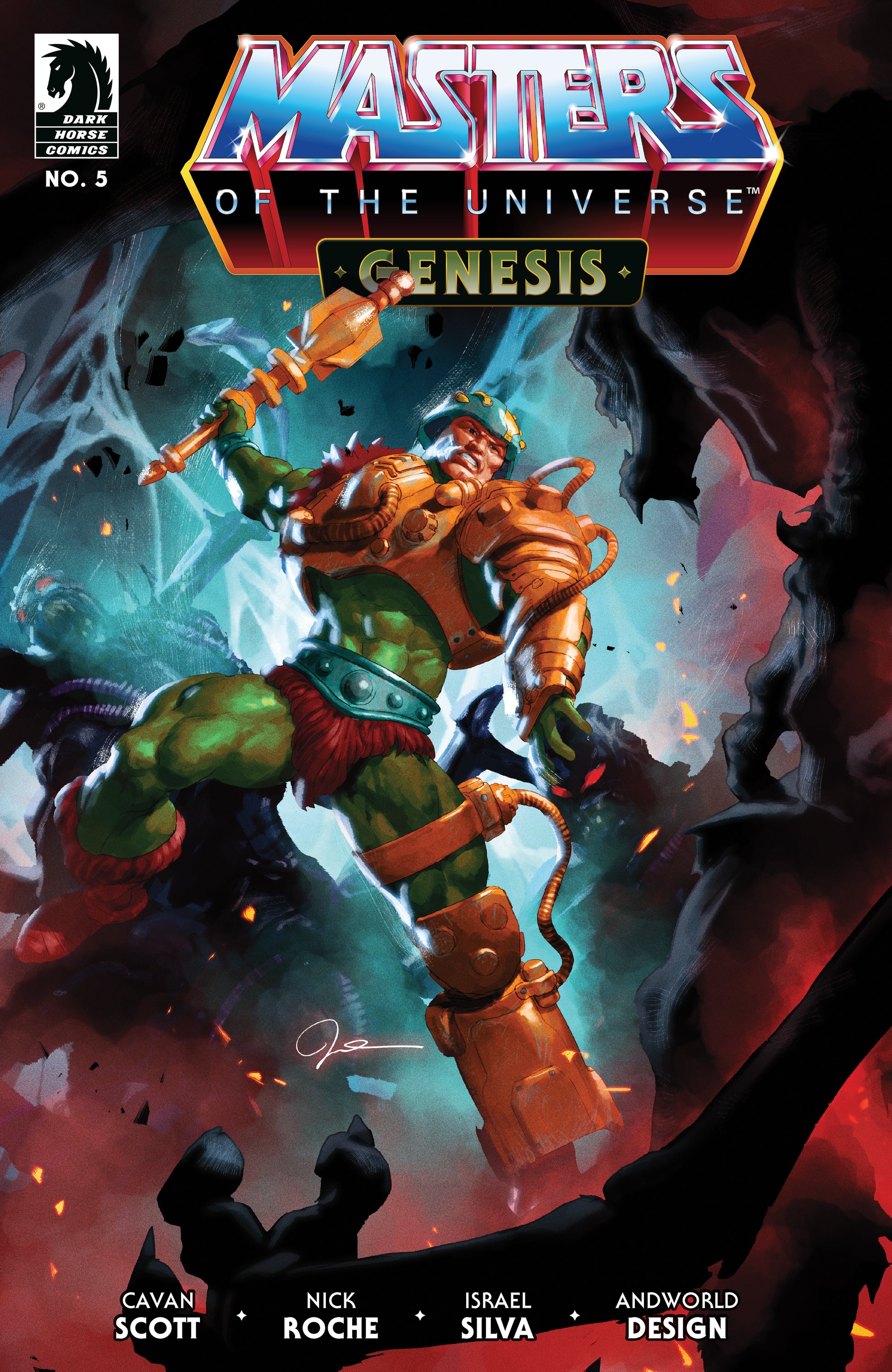 MASTERS OF THE UNIVERSE: GENESIS #5 (CVR B) (GERALD PAREL) | DARK HORSE COMICS | Comicbookeroo