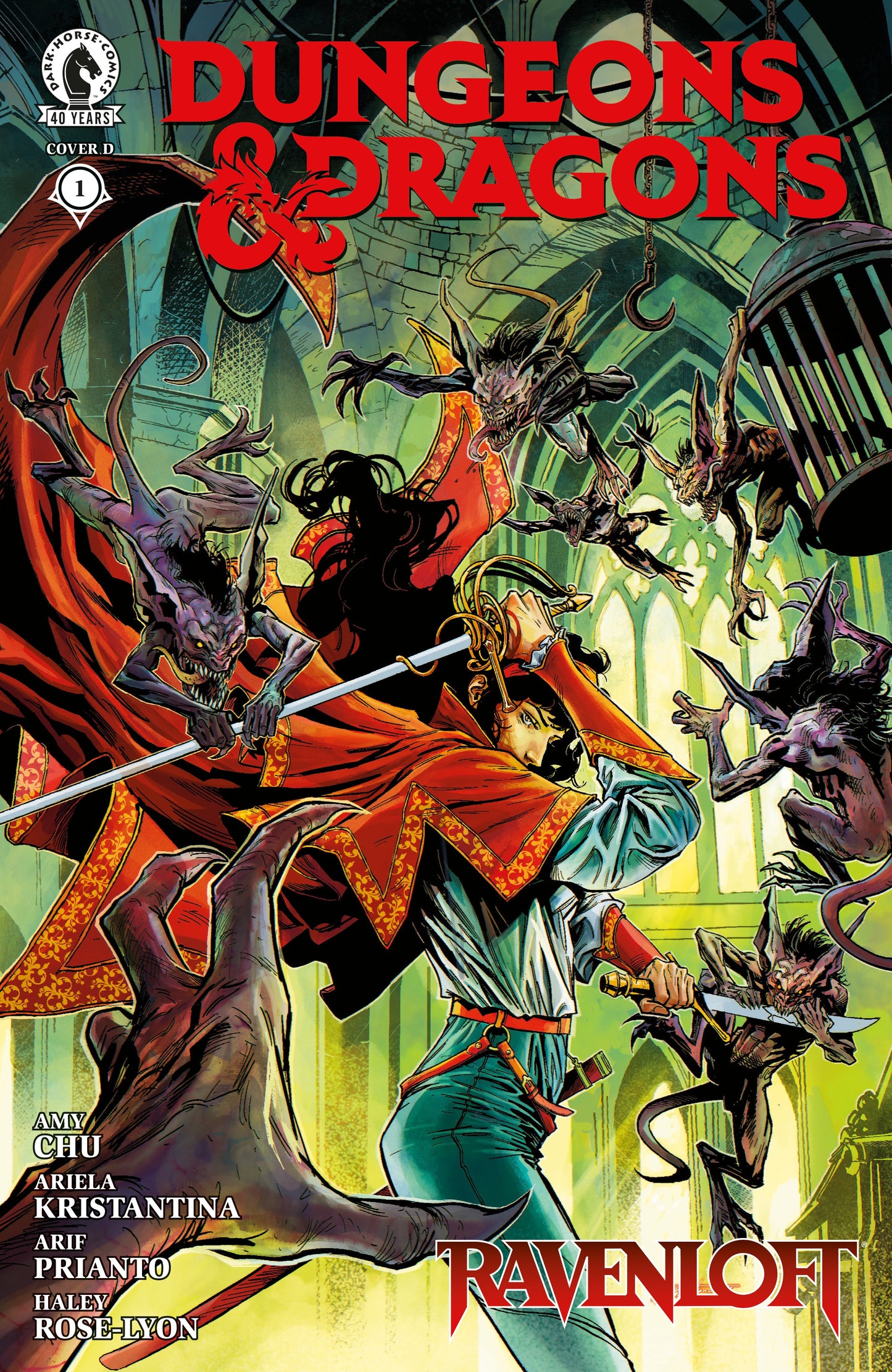 DUNGEONS & DRAGONS: RAVENLOFT #1 (CVR D) (TODOR HRISTOV) (19 Aug Release)