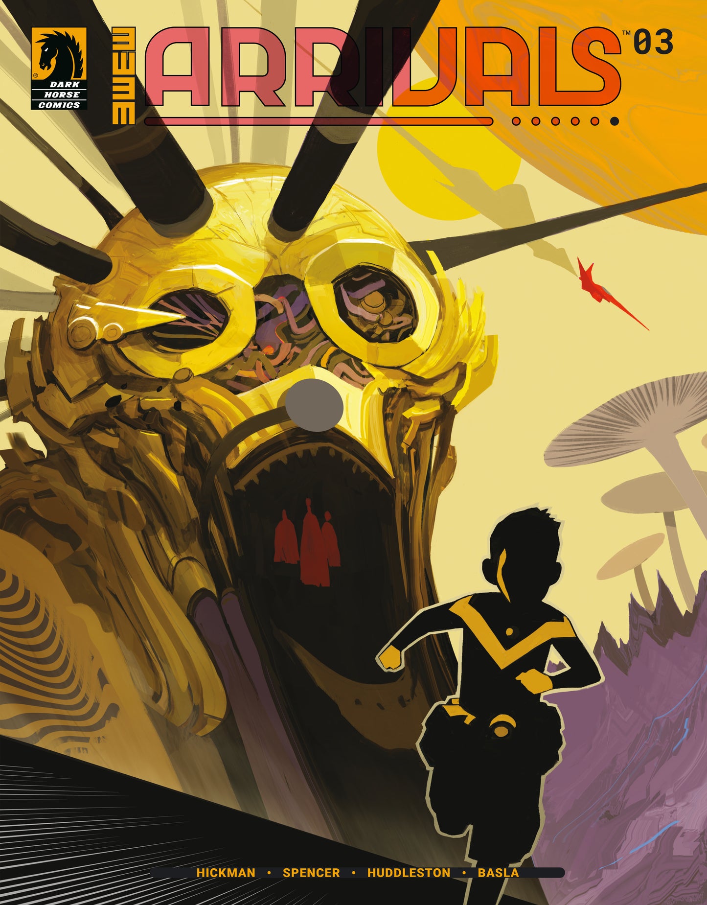 ARRIVALS #3 (CVR A) (3W3M) (MIKE HUDDLESTON) (03 Feb Release)