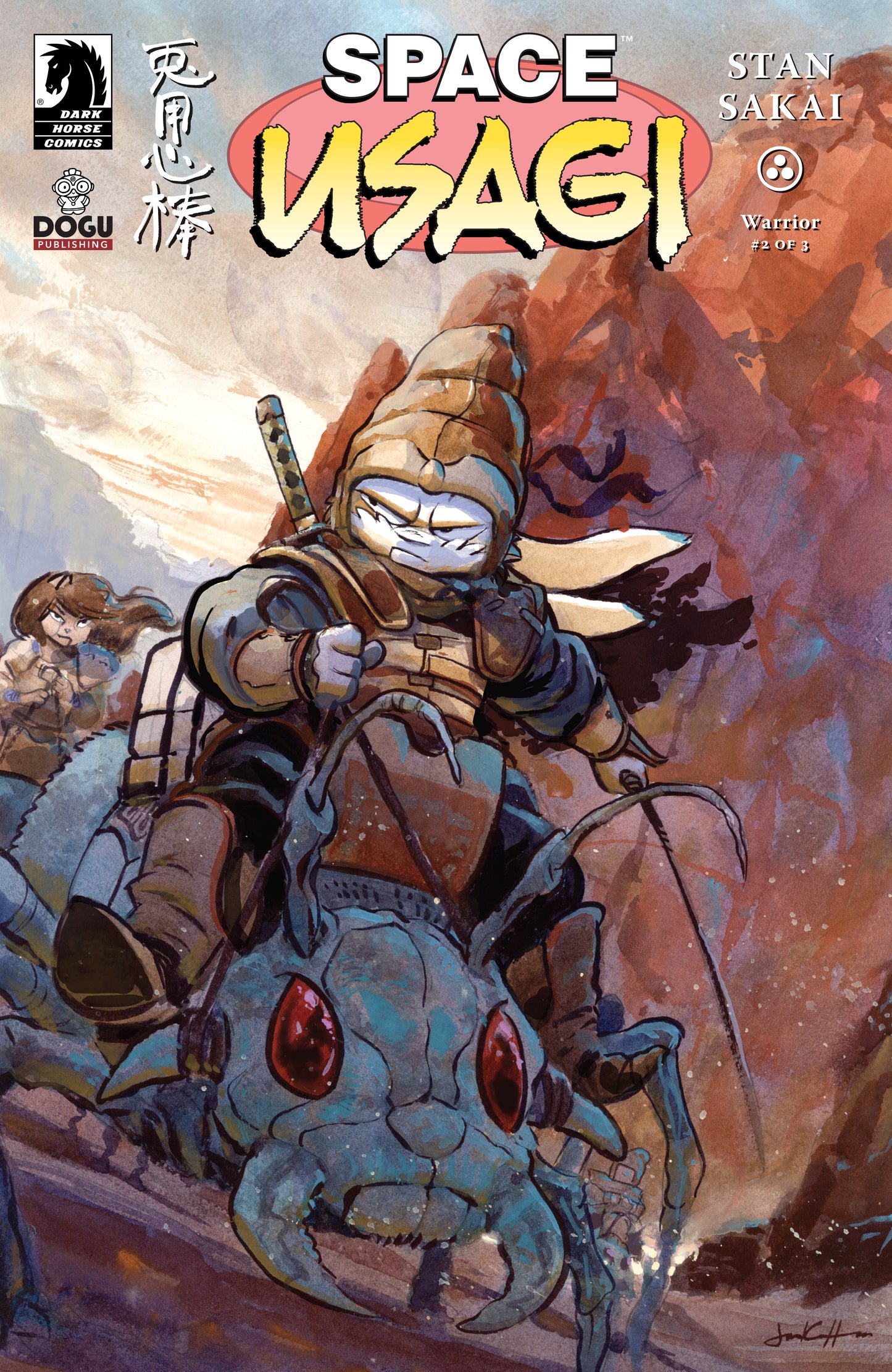 SPACE USAGI: WARRIOR #2 (CVR B) (JARED CULLUM) (17 Feb Release)
