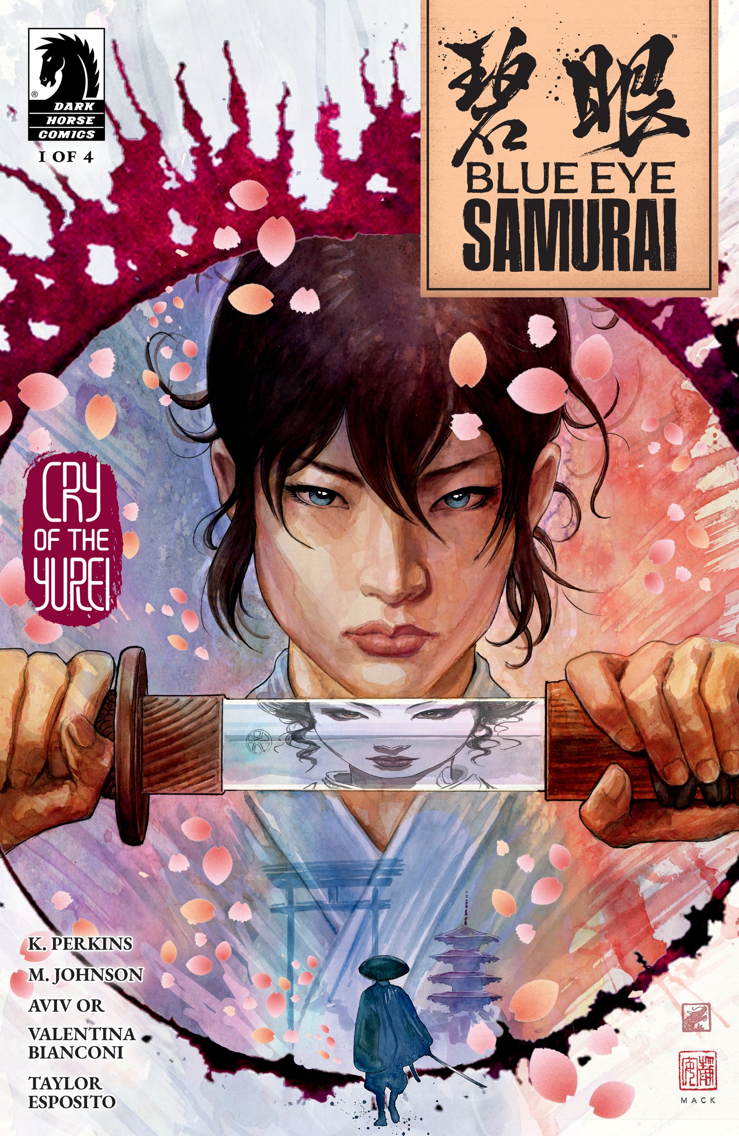 BLUE EYE SAMURAI: CRY OF THE YUREI #1 (CVR A) (DAVID MACK) | DARK HORSE COMICS | Comicbookeroo