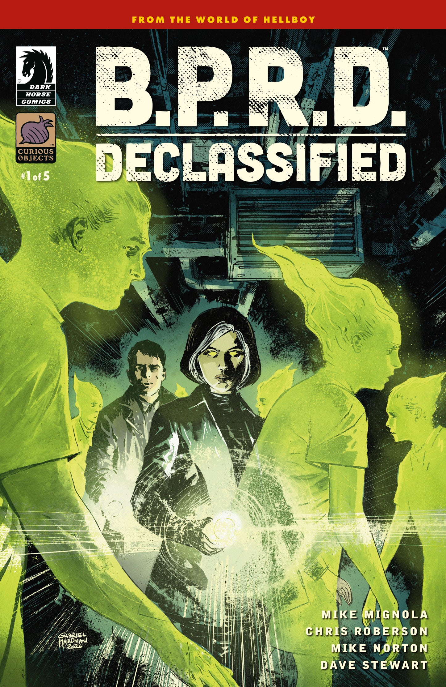 B.P.R.D.: DECLASSIFIED #1 (CVR B) (17 Feb Release)