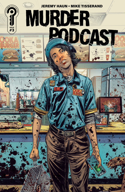 MURDER PODCAST #3 COVER A JEREMY HAUN (Backorder, Allow 4-5 Weeks)