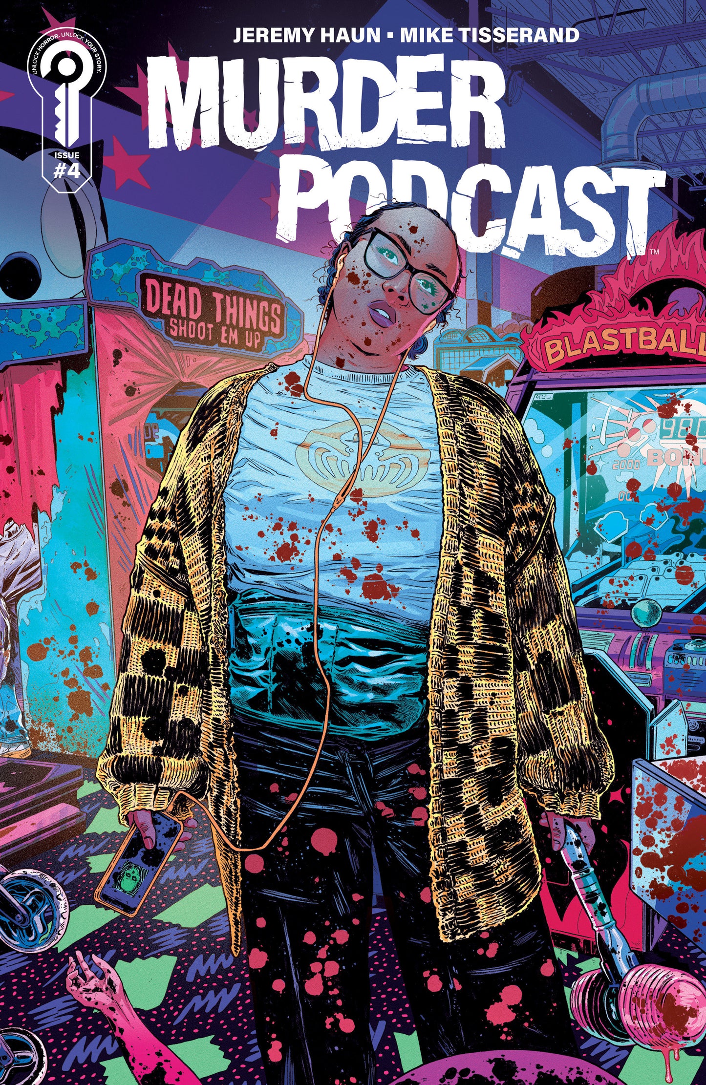 MURDER PODCAST #4 COVER A JEREMY HAUN (Backorder, Allow 4-5 Weeks)