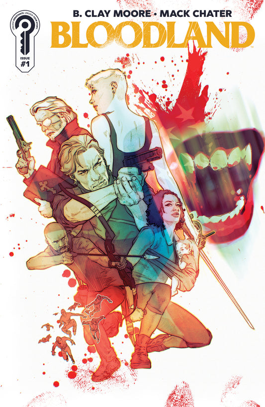 BLOODLAND #1 COVER A MACK CHATER (Backorder, Allow 4-5 Weeks)