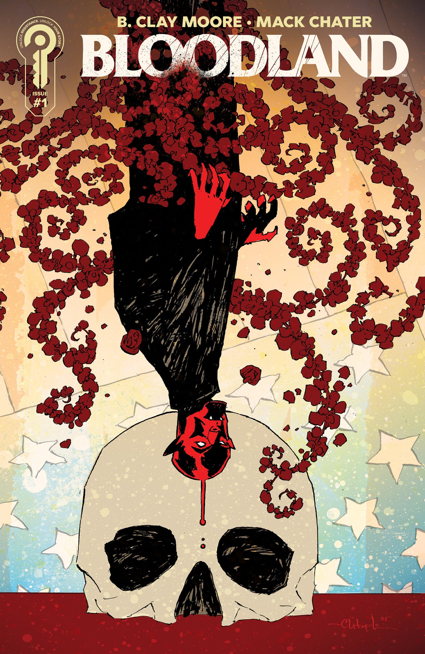 BLOODLAND #1 COVER B CHRISTOPHER MITTEN (Backorder, Allow 4-5 Weeks)