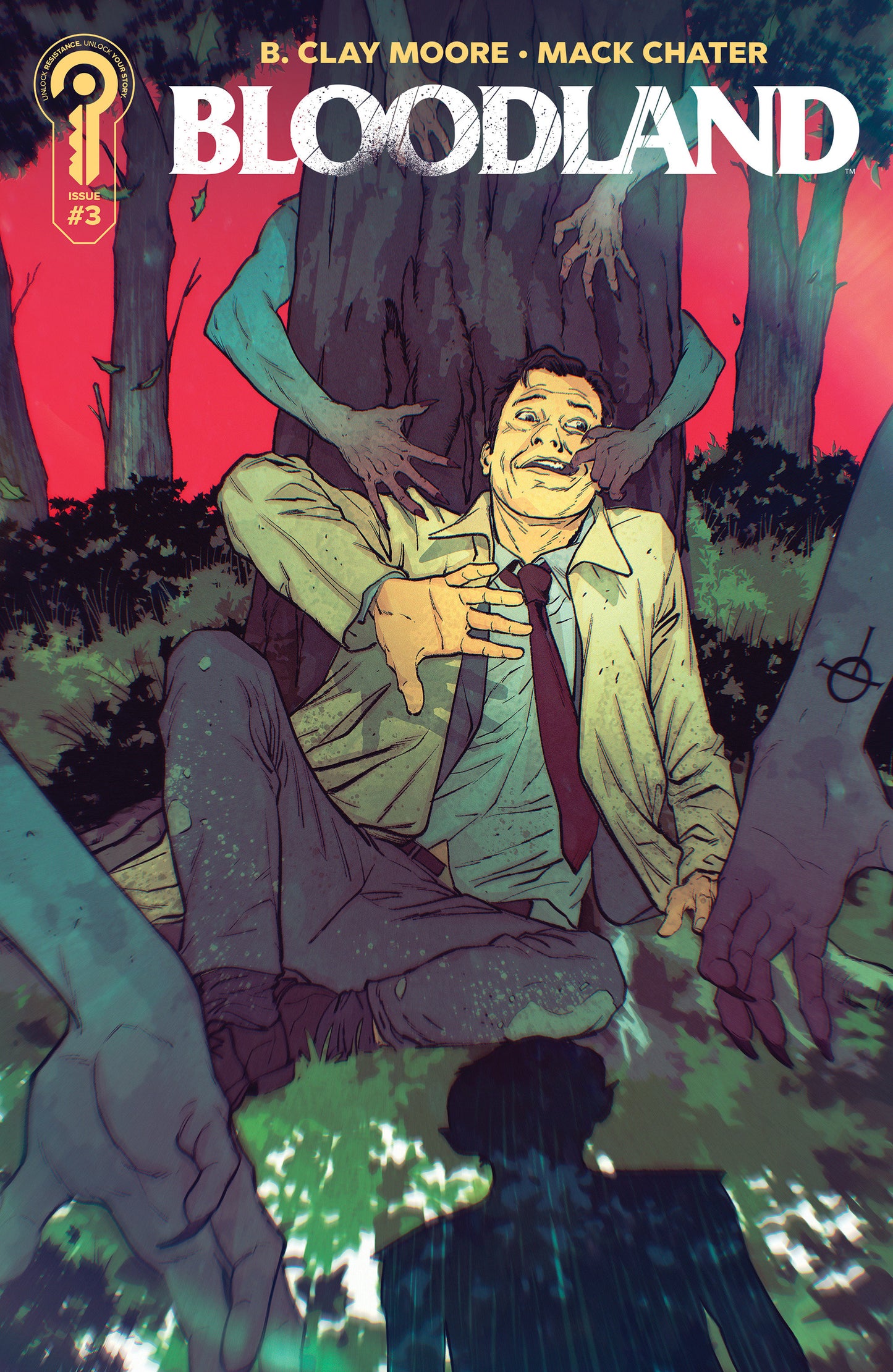 BLOODLAND #3 COVER A MACK CHATER (Backorder, Allow 4-5 Weeks)