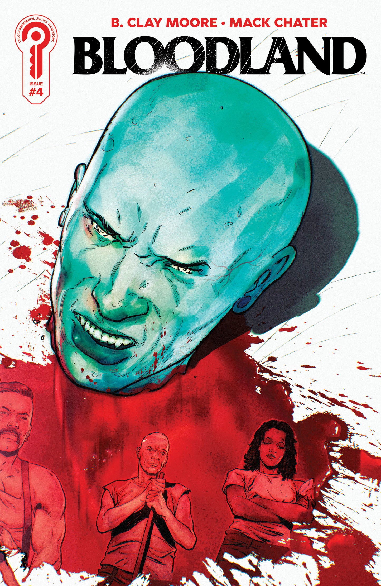 BLOODLAND #4 COVER A MACK CHATER (Backorder, Allow 4-5 Weeks)